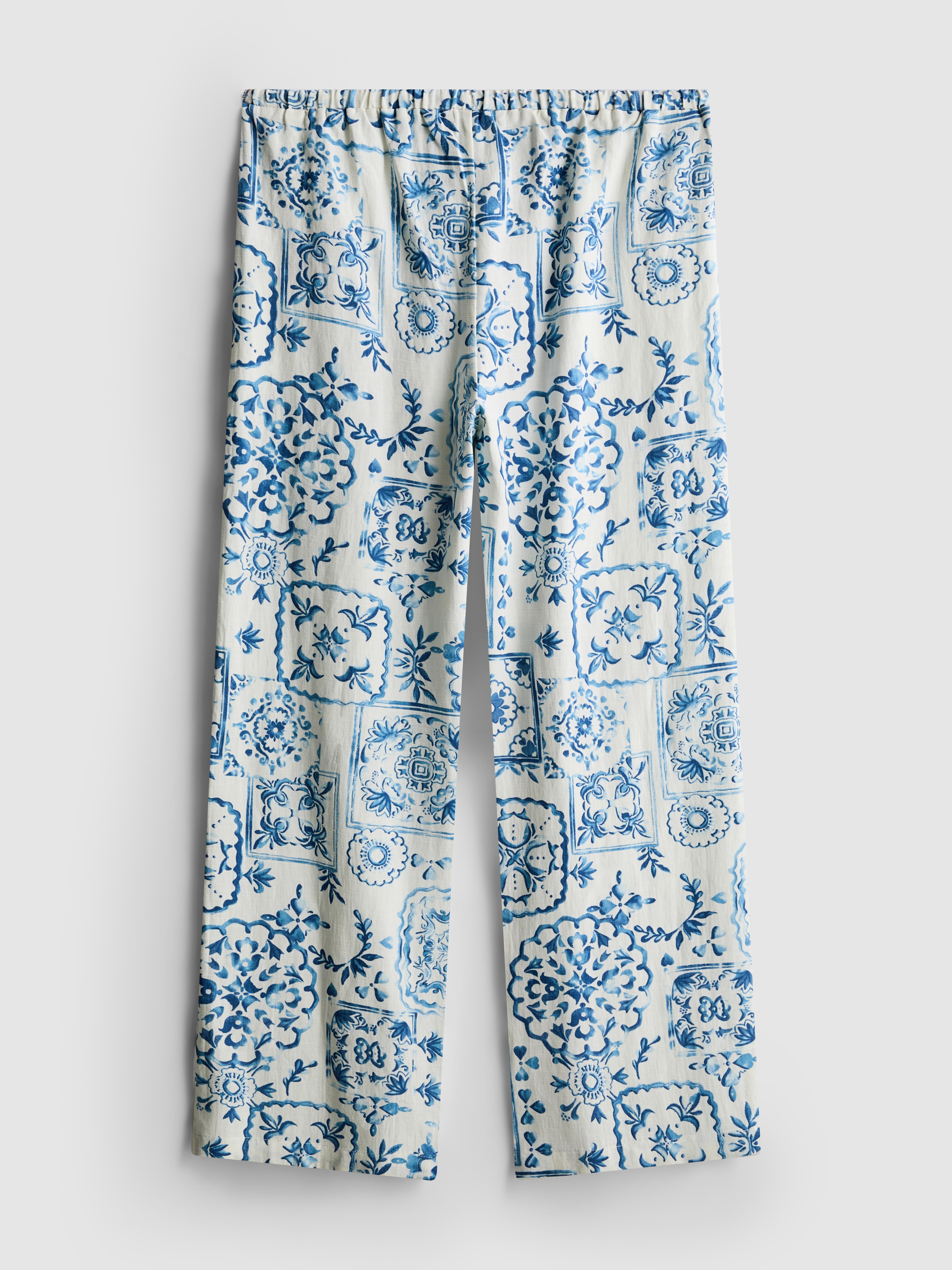 7-15yrs | Mosaic Tile Print Pants