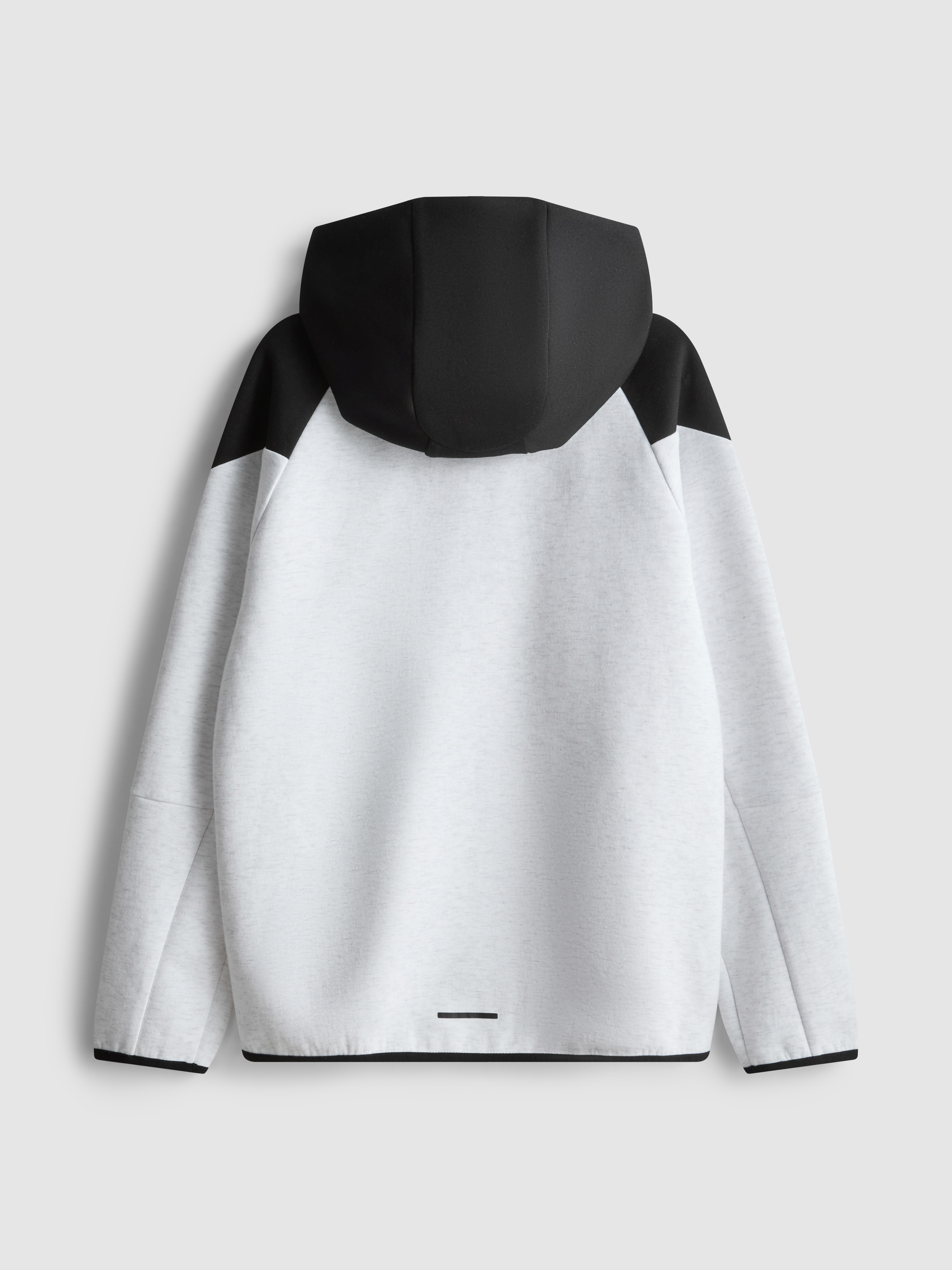 7–15 ans | Sweat à capuche zippé contrecollé
