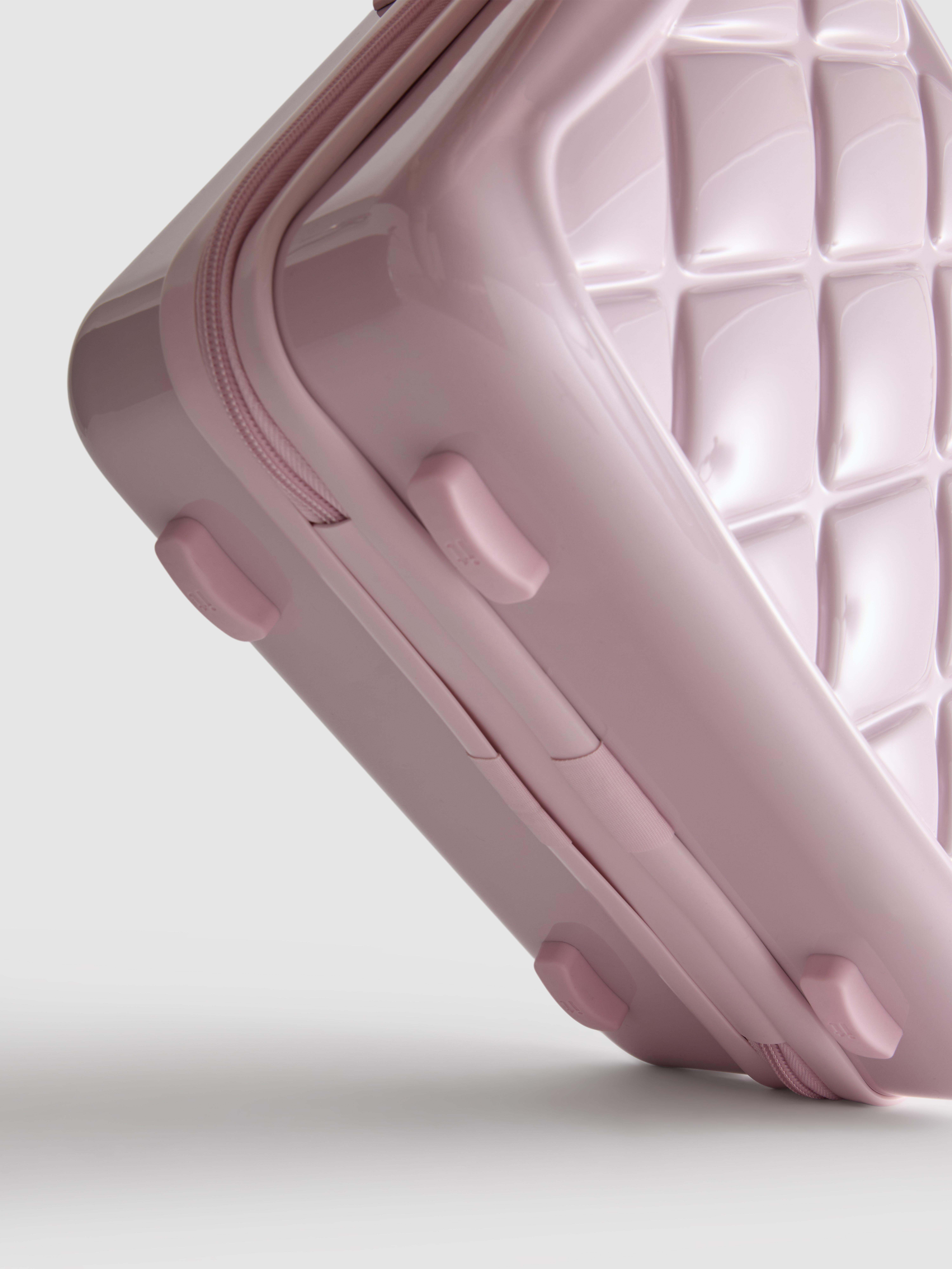 Hard Shell Quilted Vanity Case