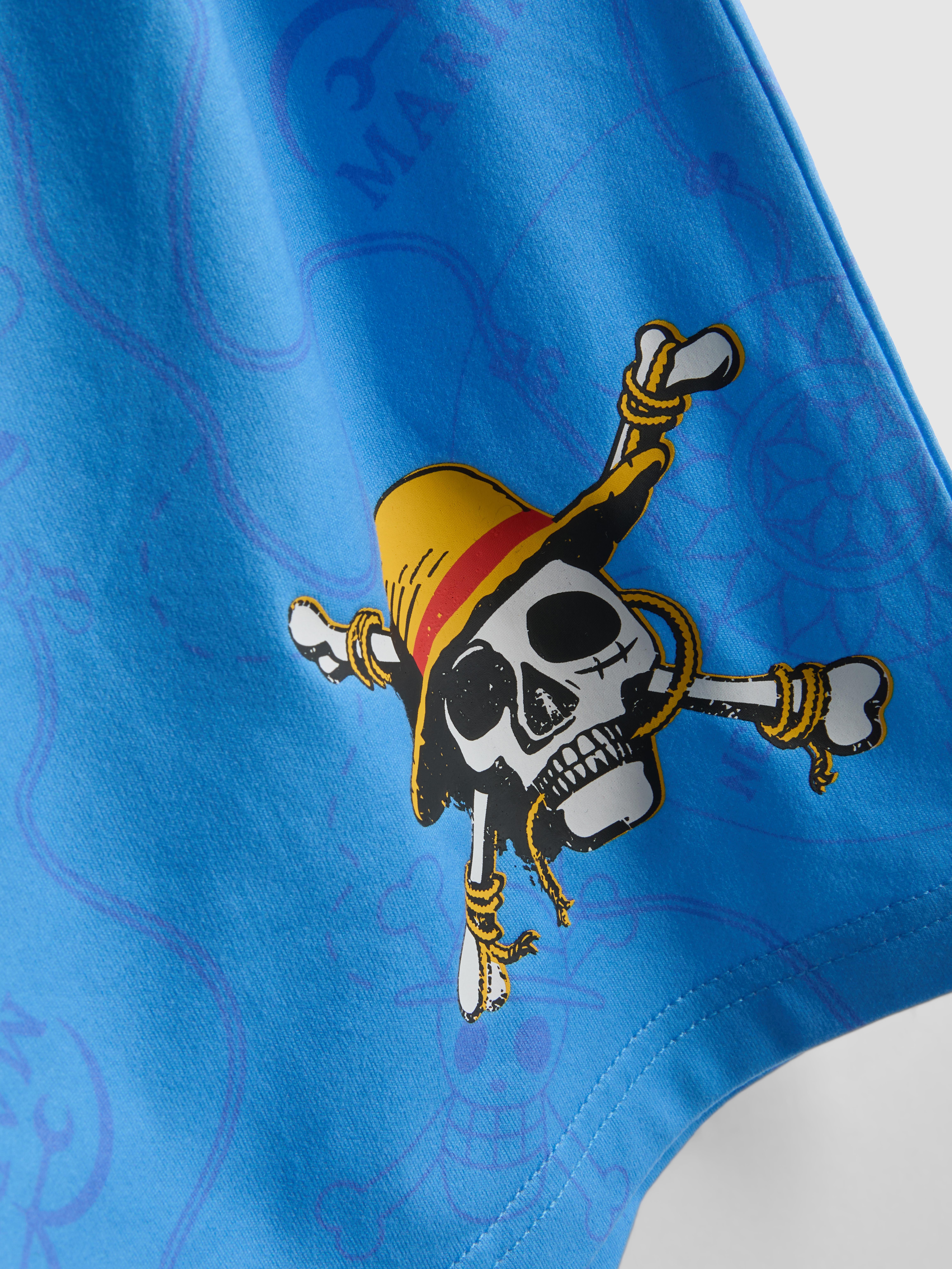 7–15 Jahre | Kurzer „One Piece“ Schlafanzug