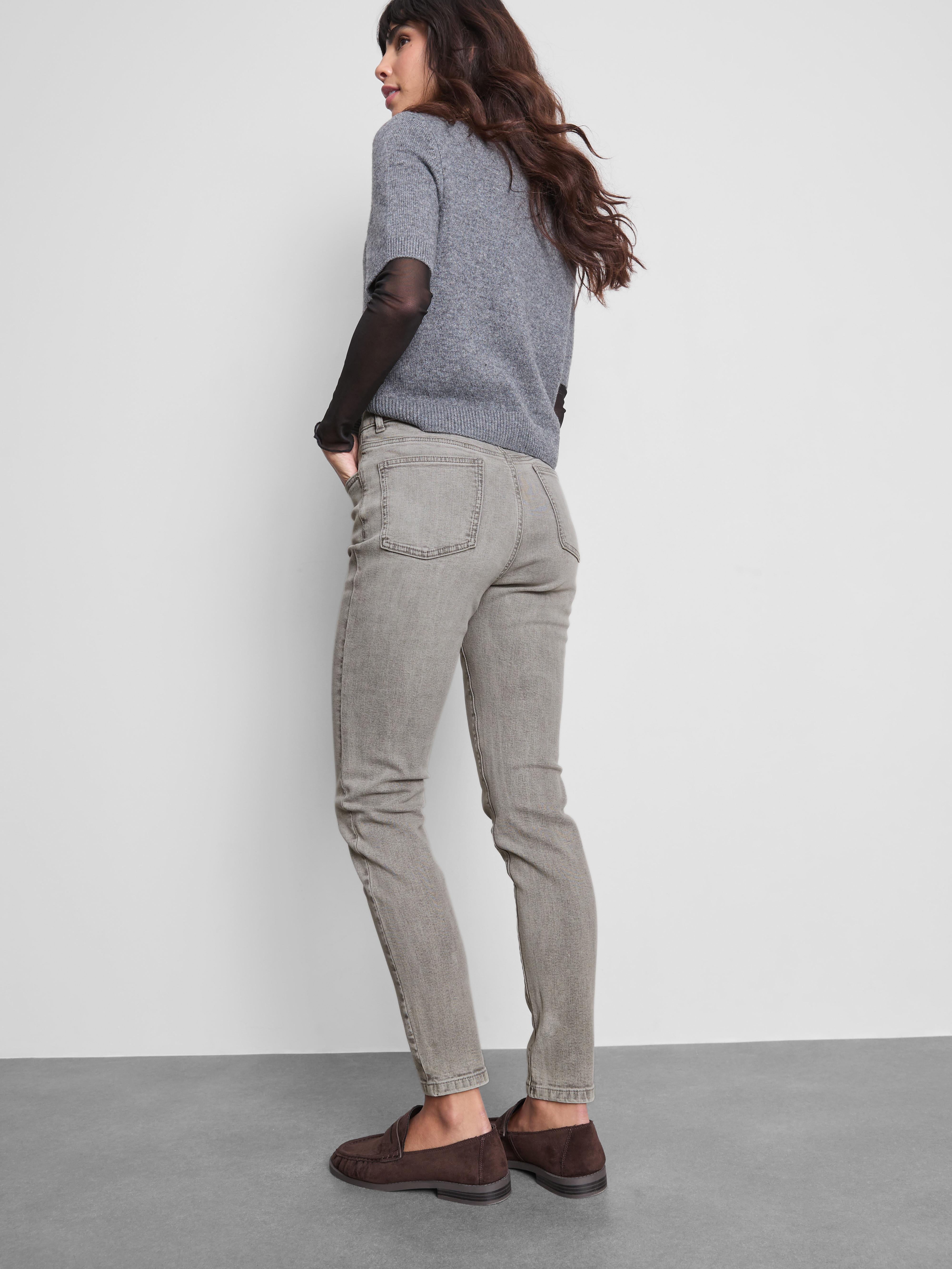 Jean skinny en denim de coton