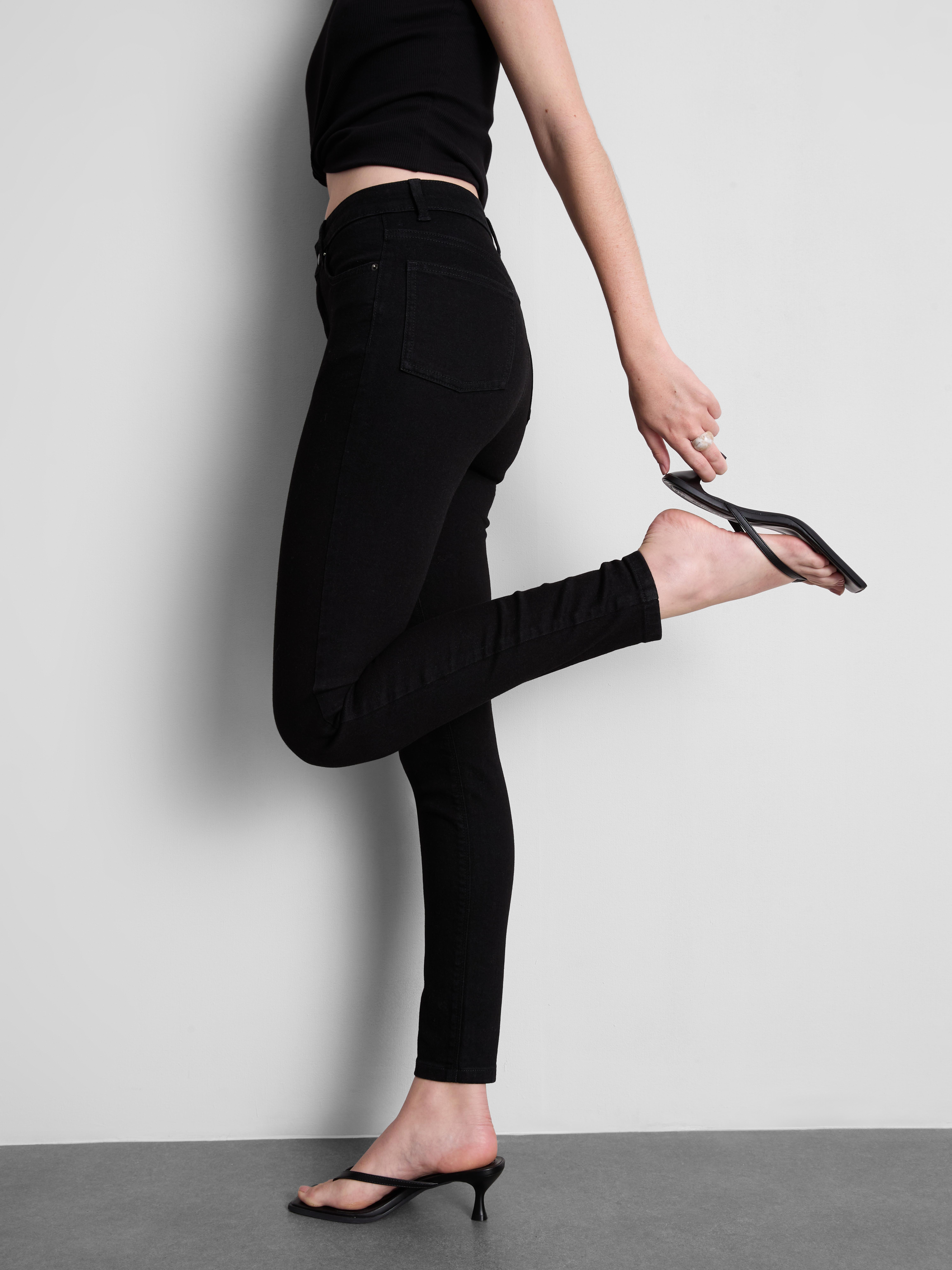 Cotton Rich Denim Skinny Jeans
