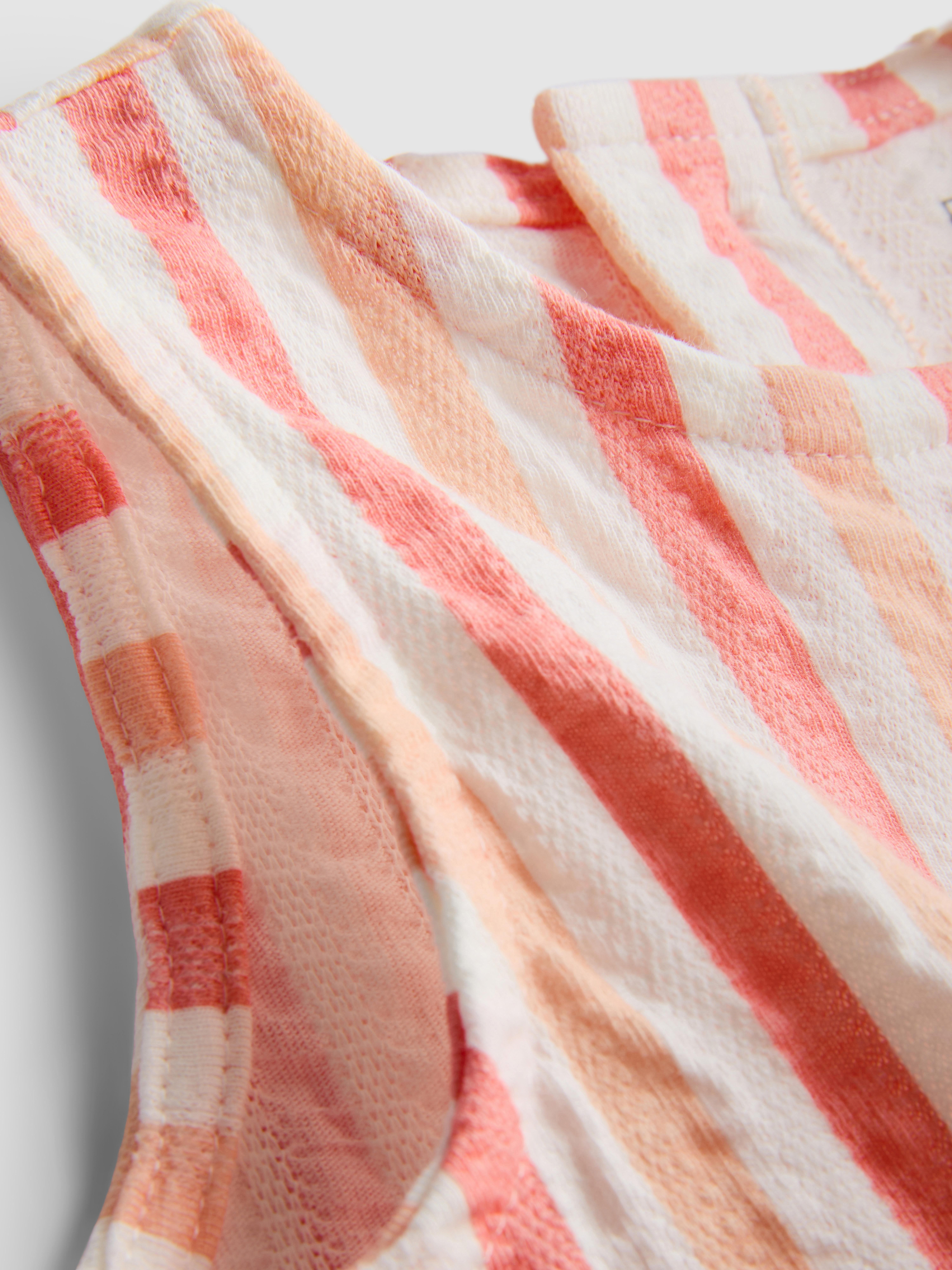 0-36mths | Stripe Peplum Top and Pants Set
