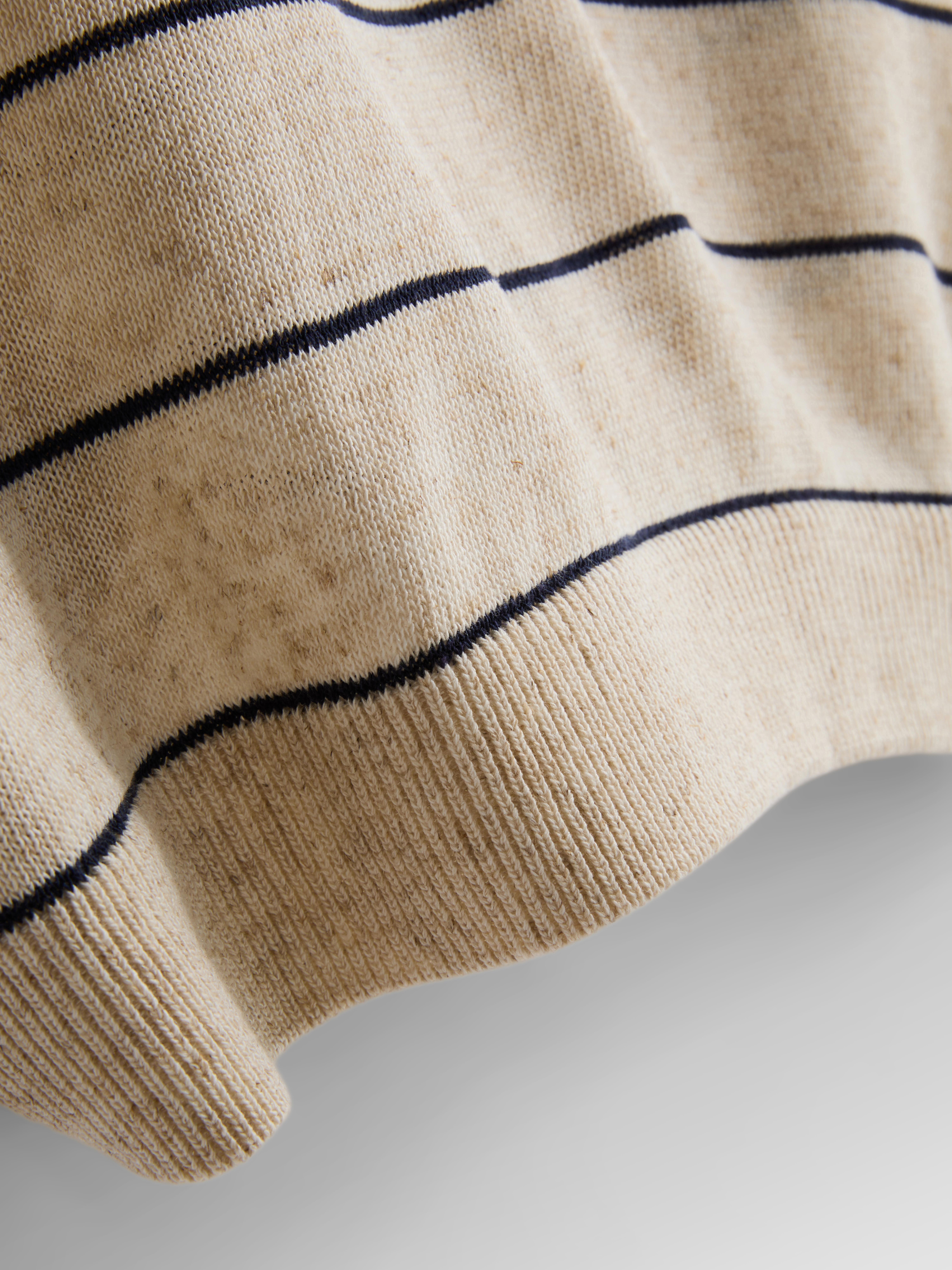 1.5-12yrs | The Edit Stripe Short Sleeve Sweater