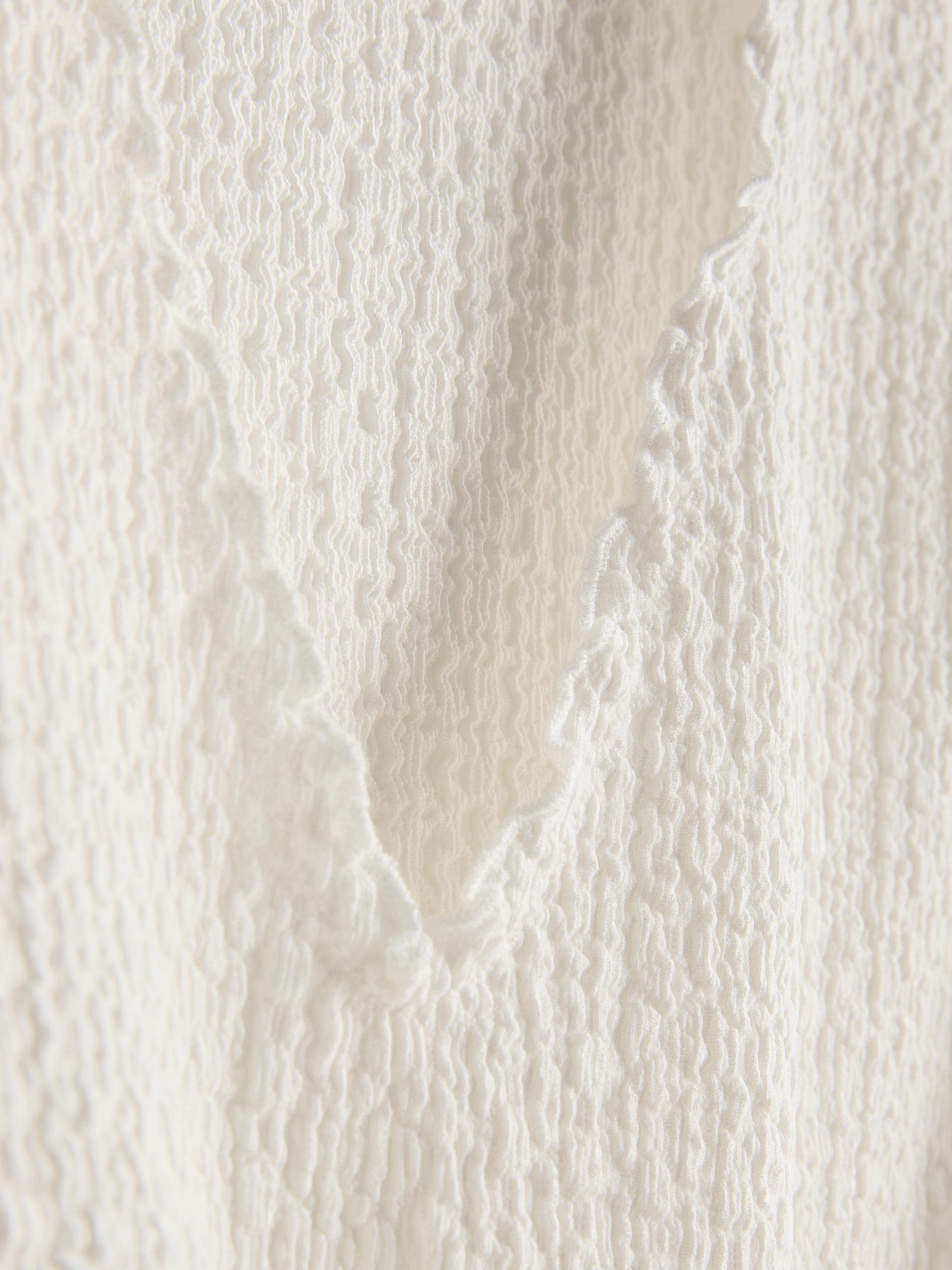 Textured V-Neck Tank Top