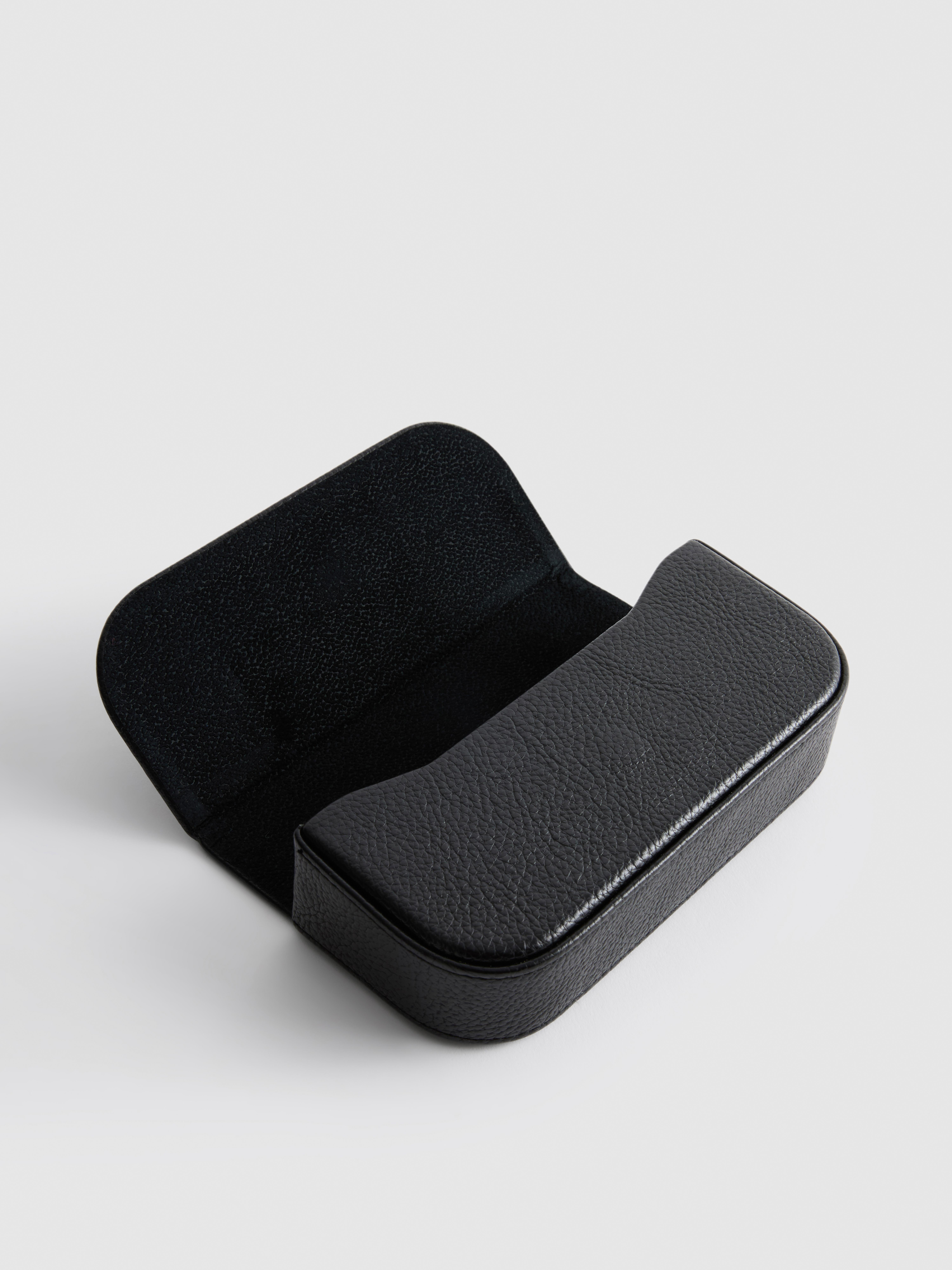 Faux Leather Sunglasses Case