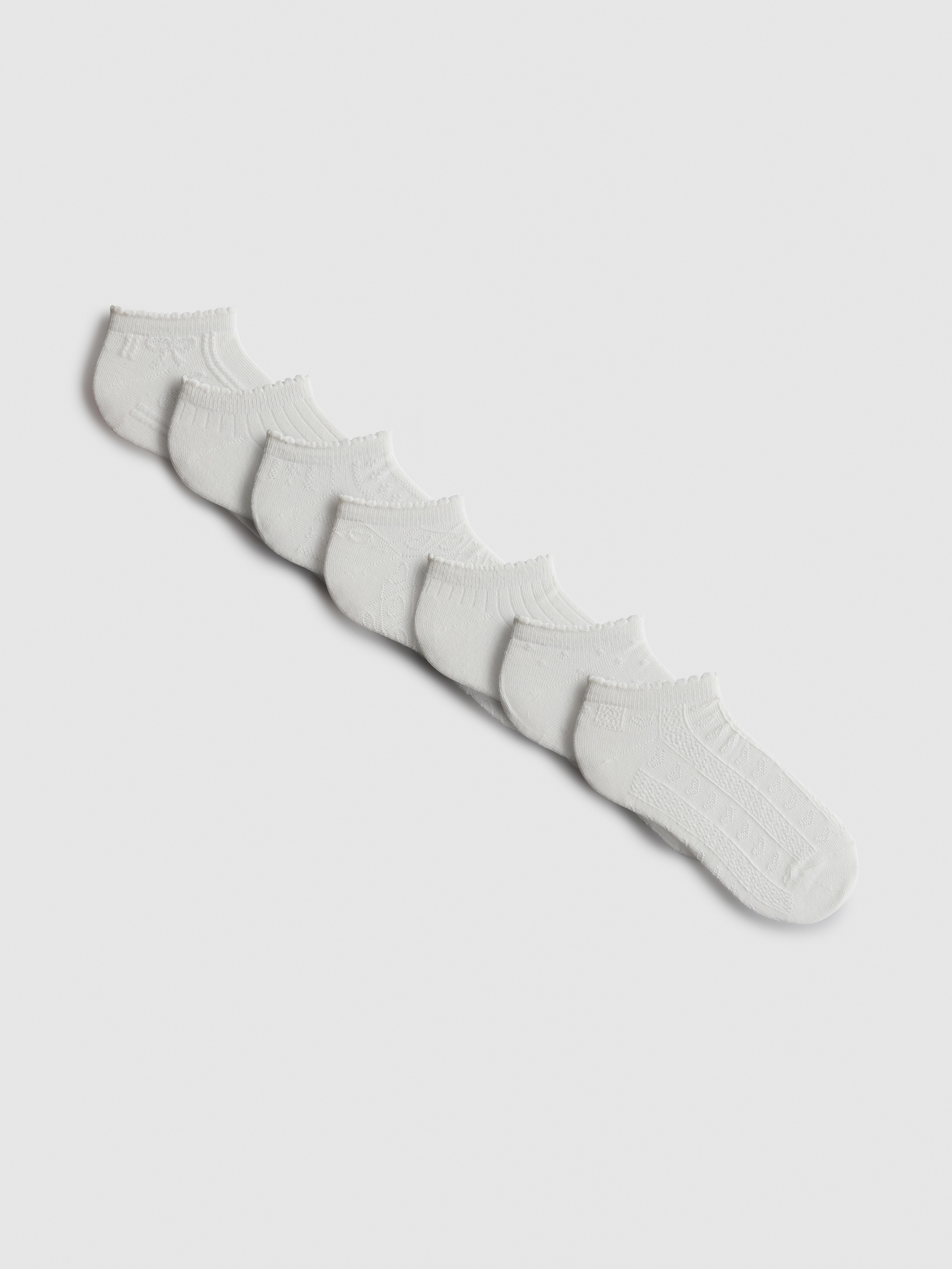 Pack de 7 pares de calcetines deportivos con algodón