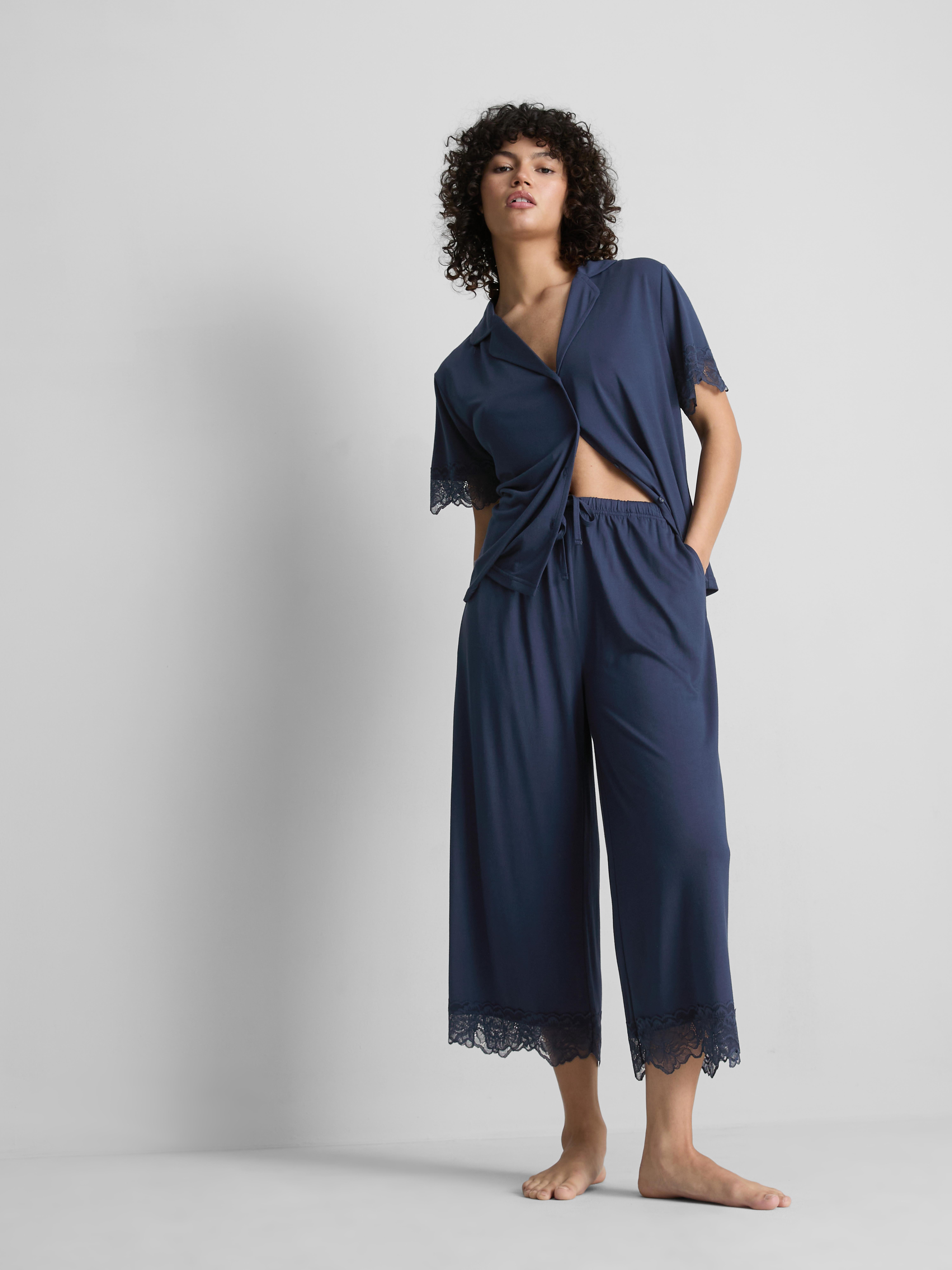 Modal Rich Culotte Pyjama Bottoms
