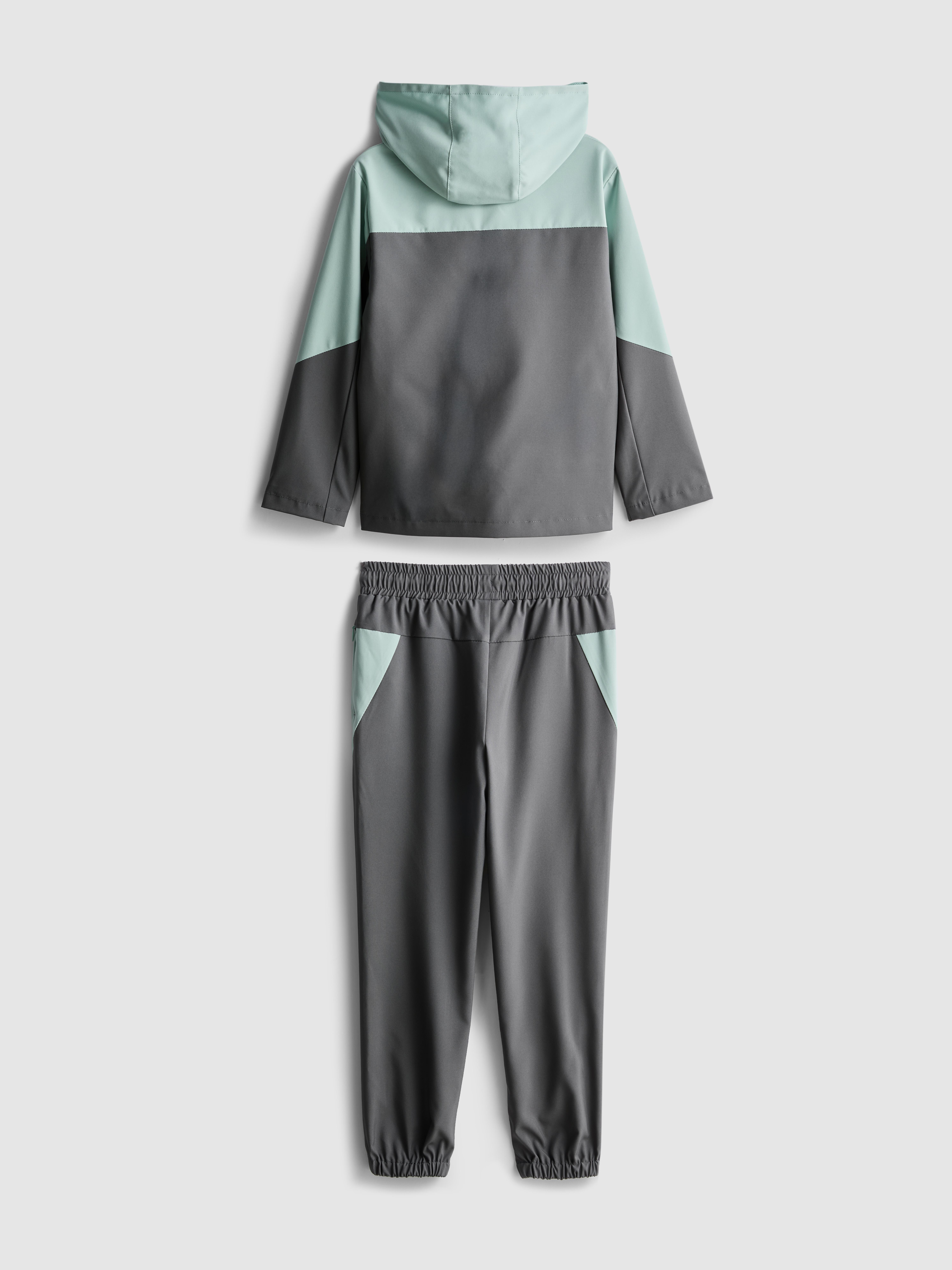 Pull Garçon Primark 2-3 Ans Coton Rayé Gris Manches Longues Col Rond