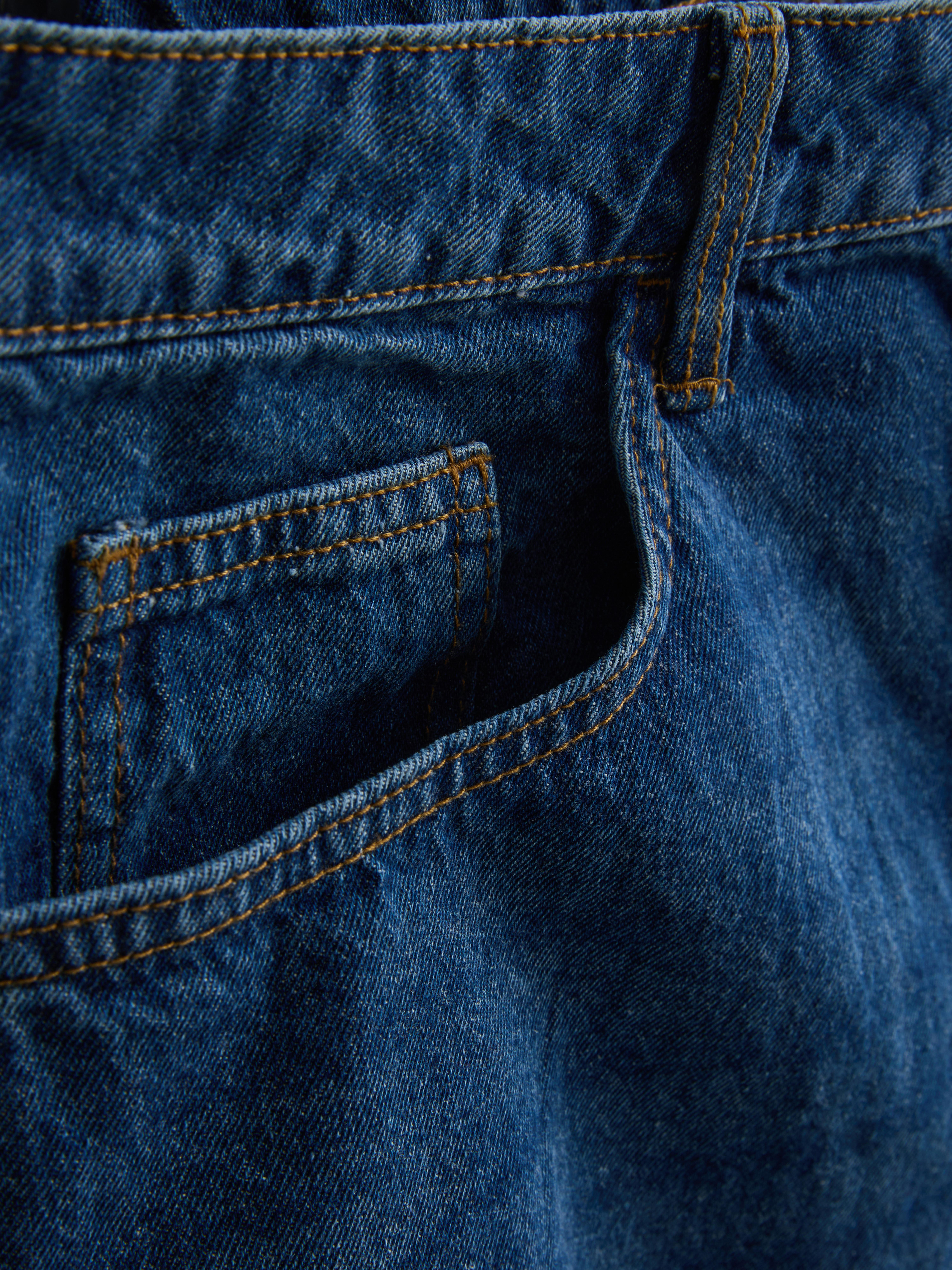 Short en jean décontracté