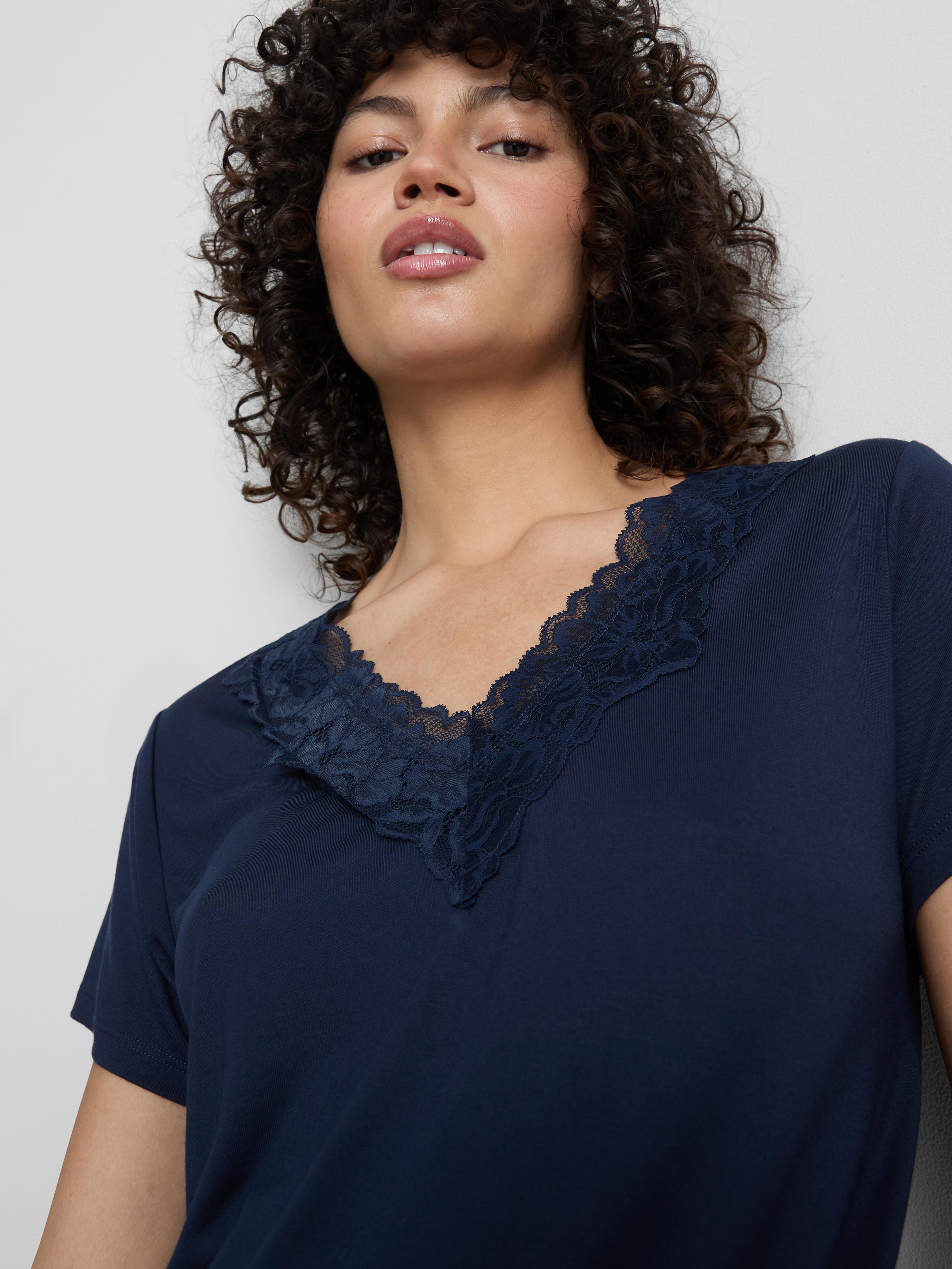 Modal Rich Lace Chemise