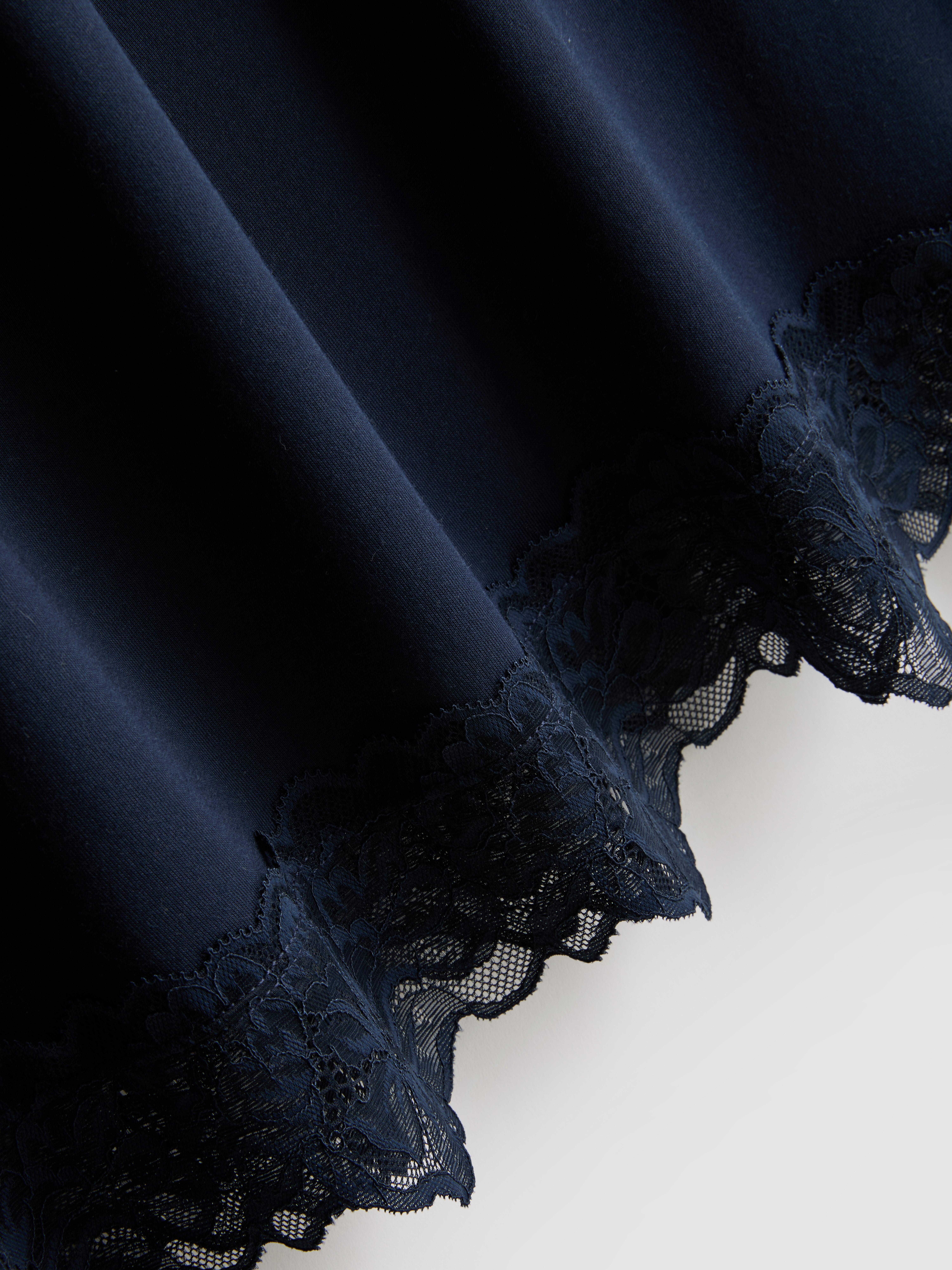Modal Rich Lace Chemise