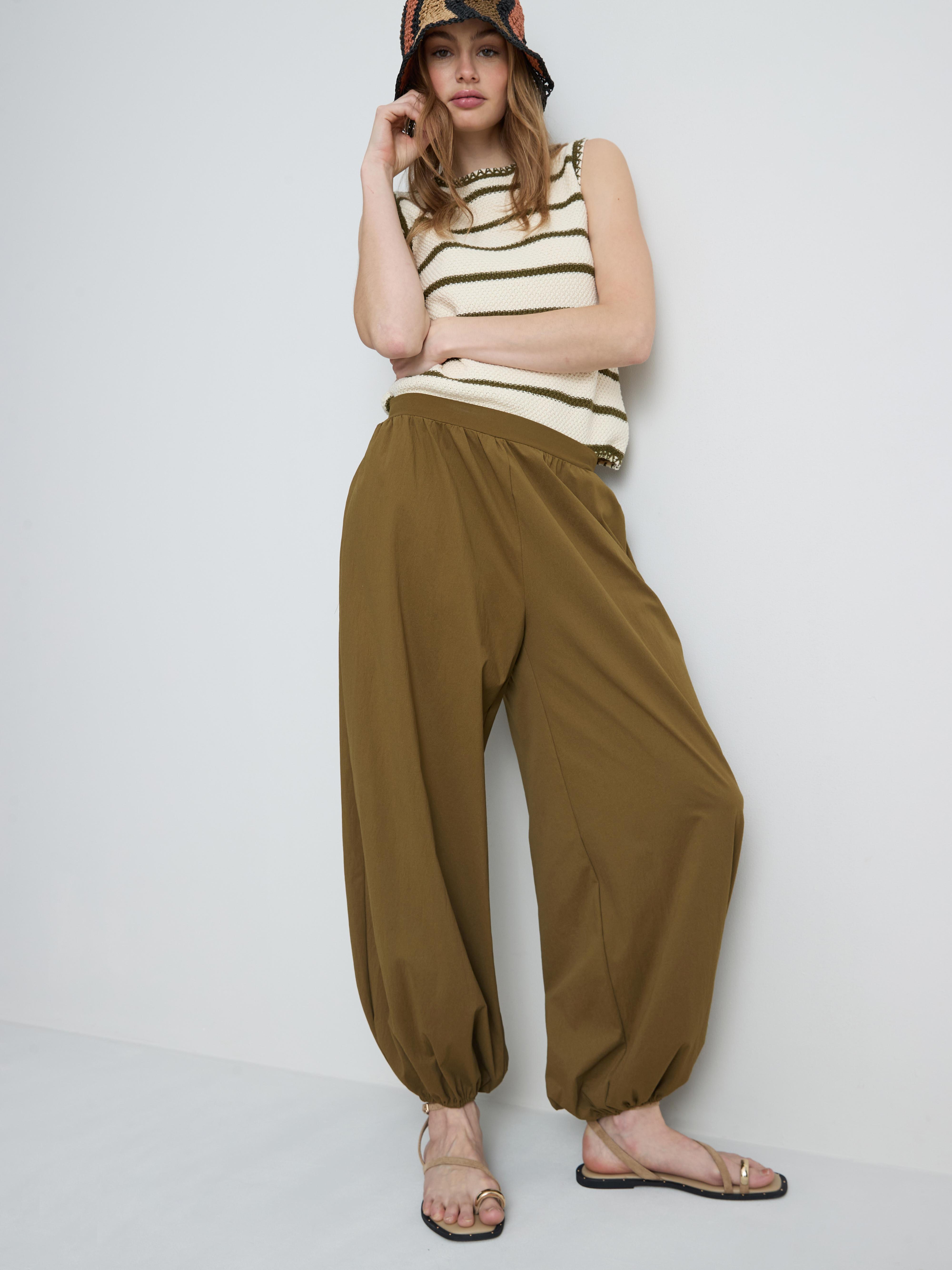 Mid Rise Tech Hareem Pants