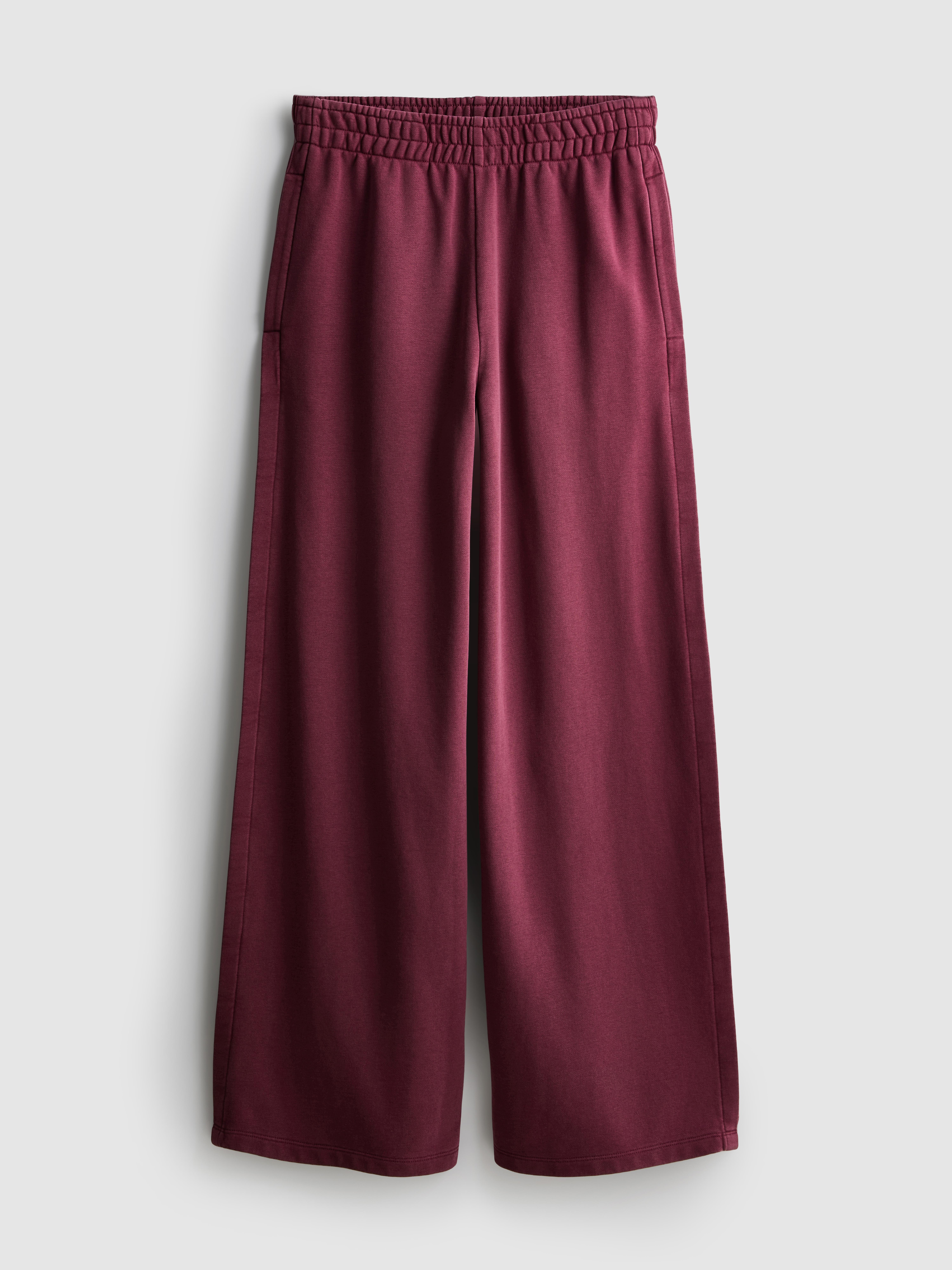 Seam Detail Wide Leg Joggers