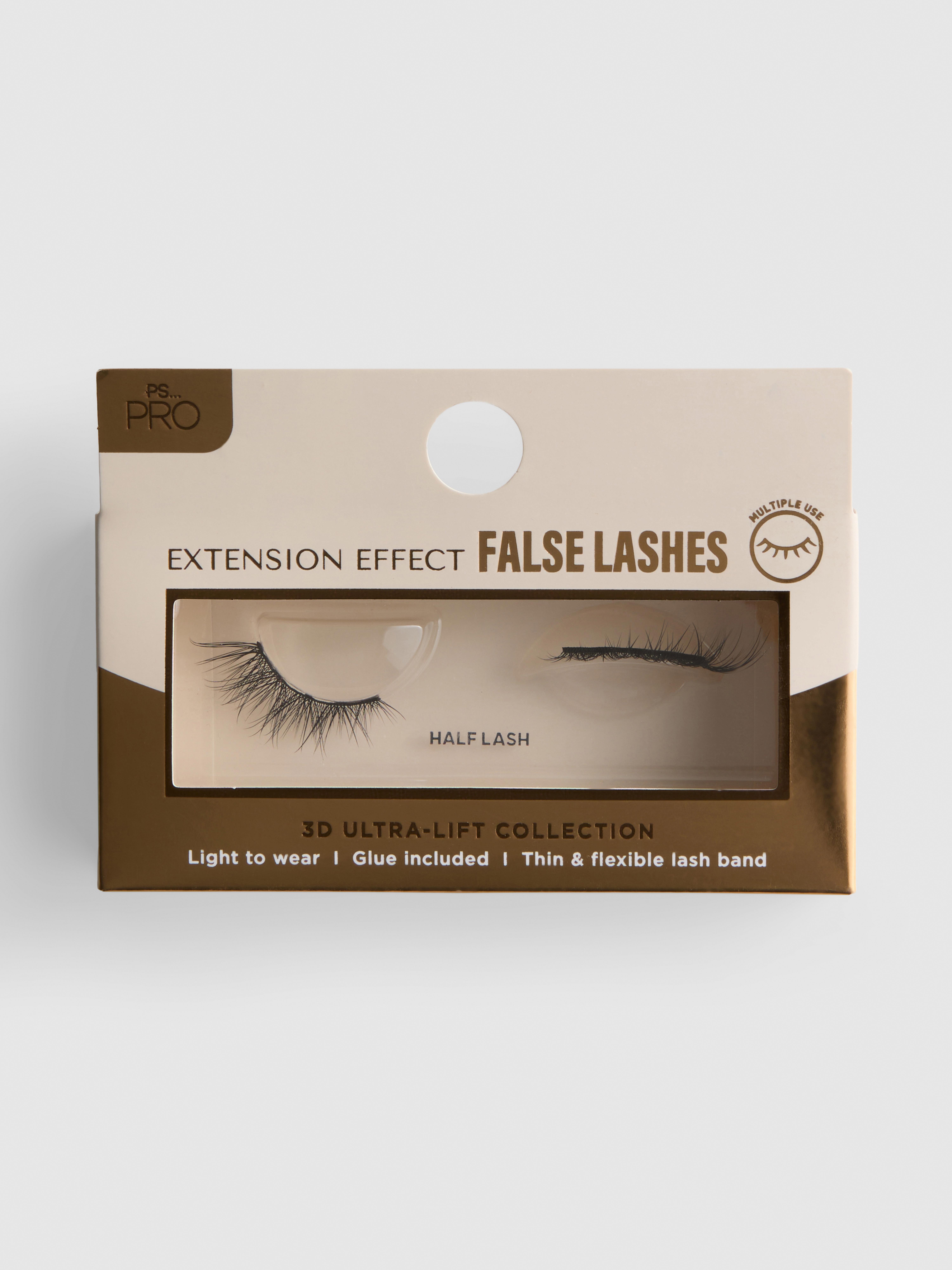 PS... Pro Extension Effect Half False Lashes