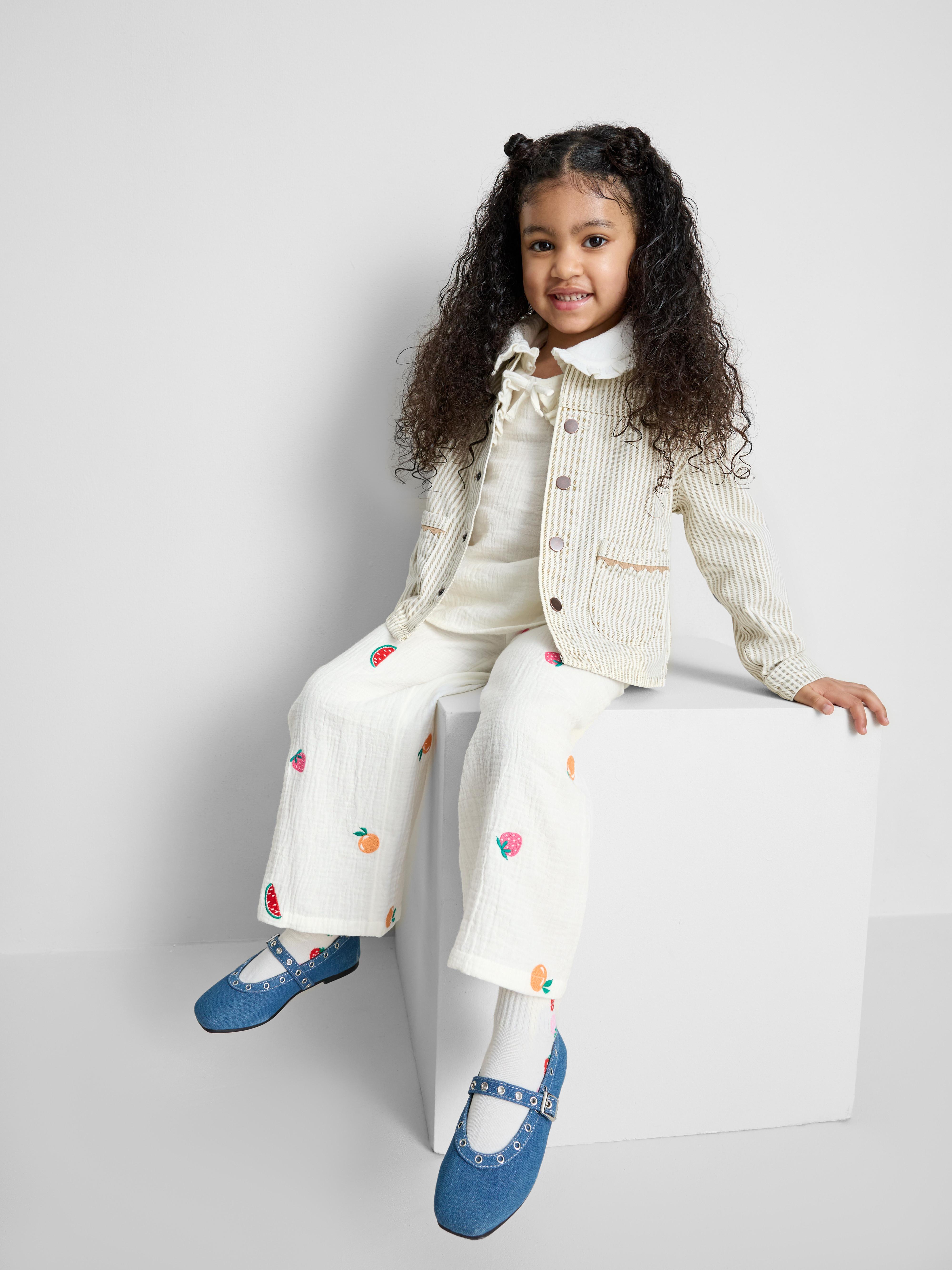 1,5-8 jr | Broek met borduursel