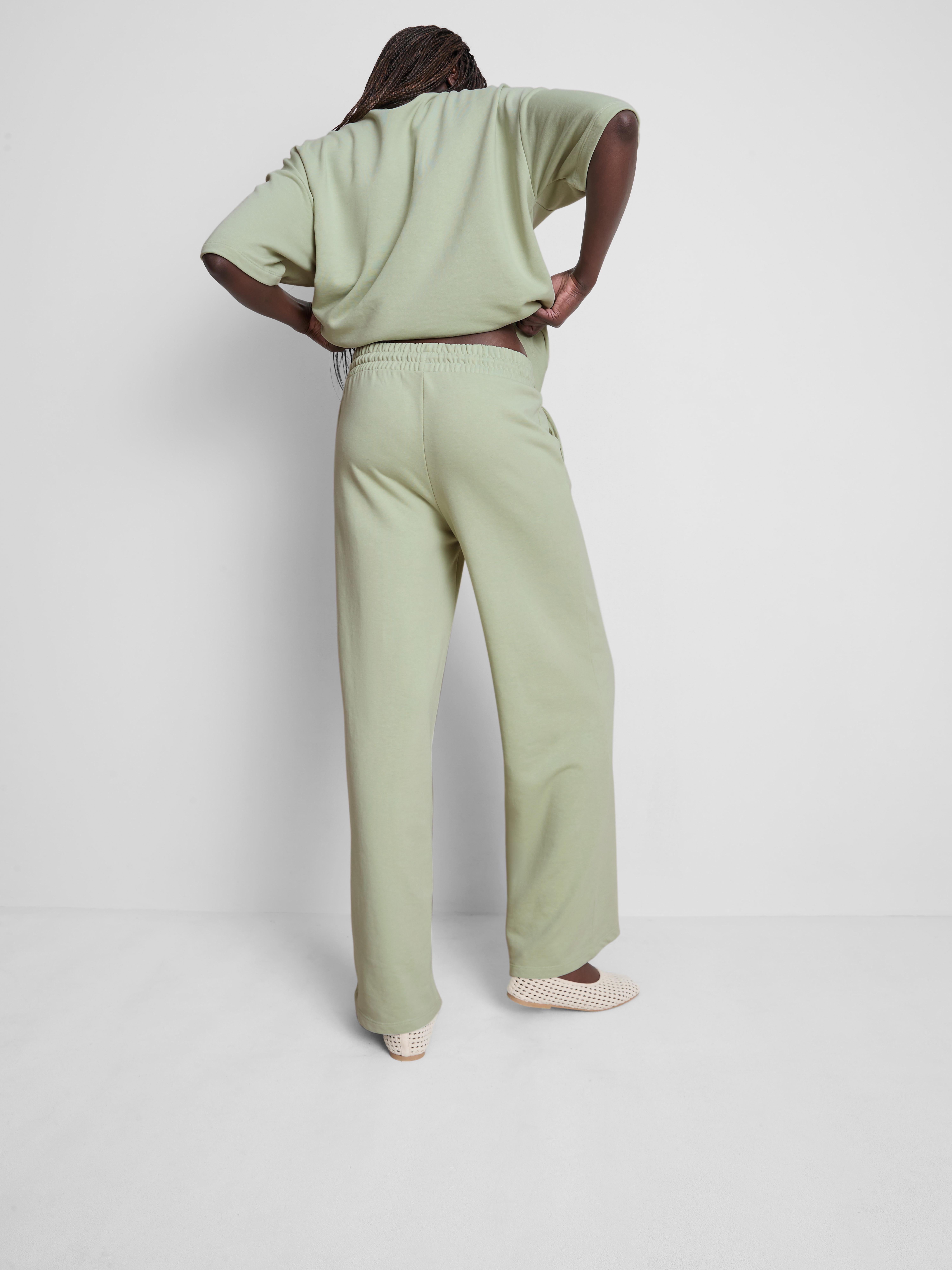 Cotton Rich Wide Leg Joggers