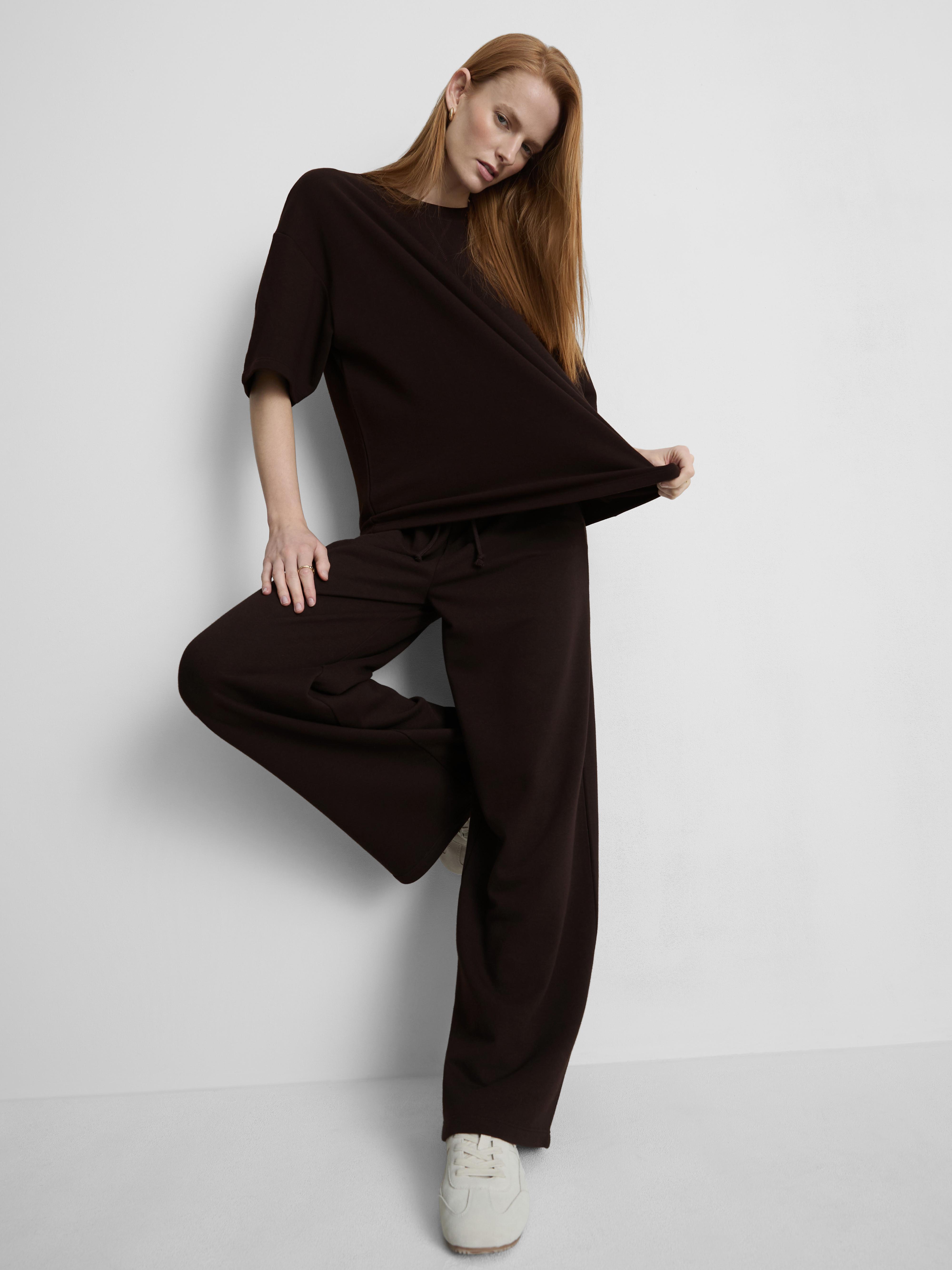 Maglietta comoda ad alta percentuale di cotone