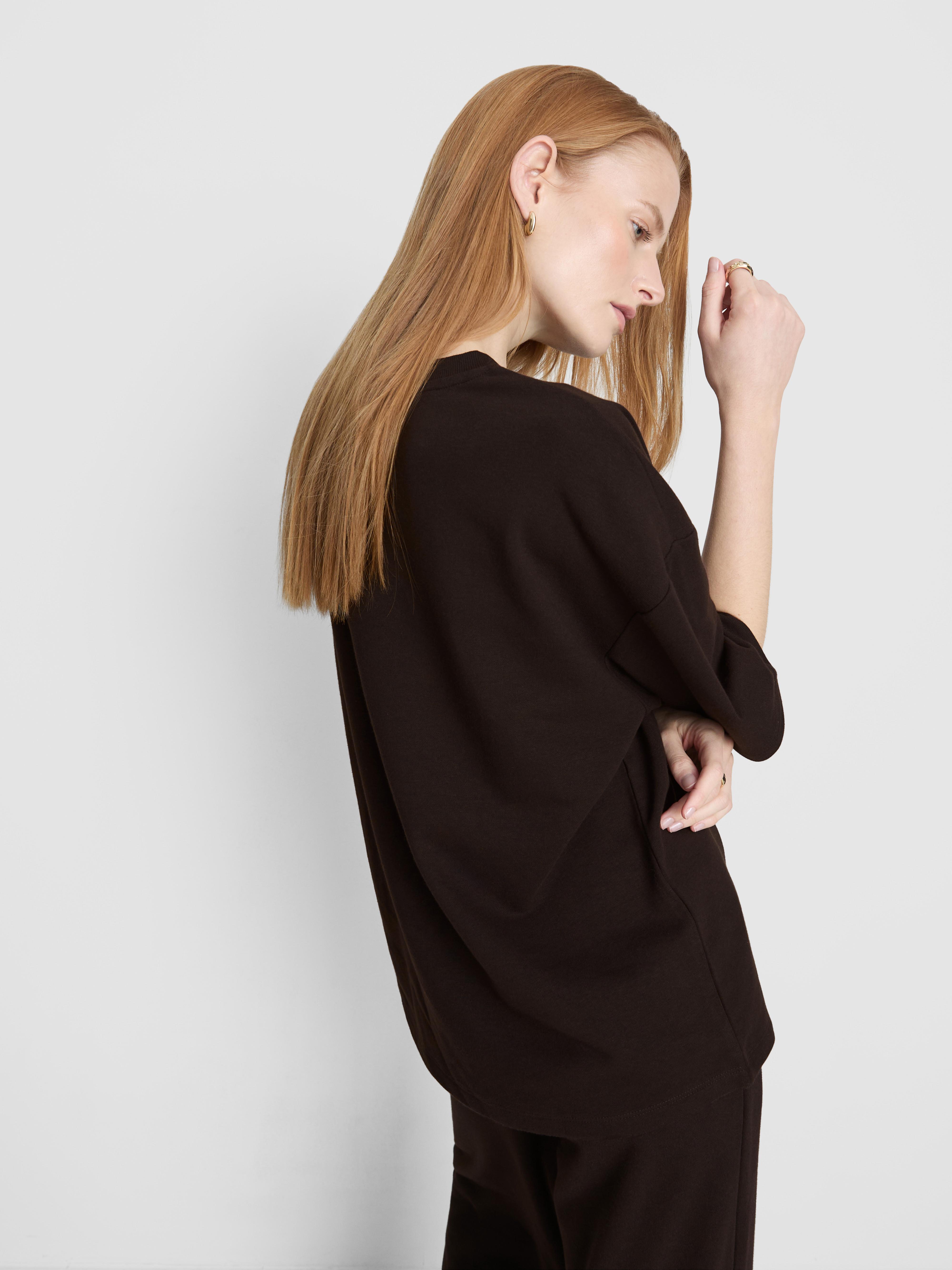 Maglietta comoda ad alta percentuale di cotone