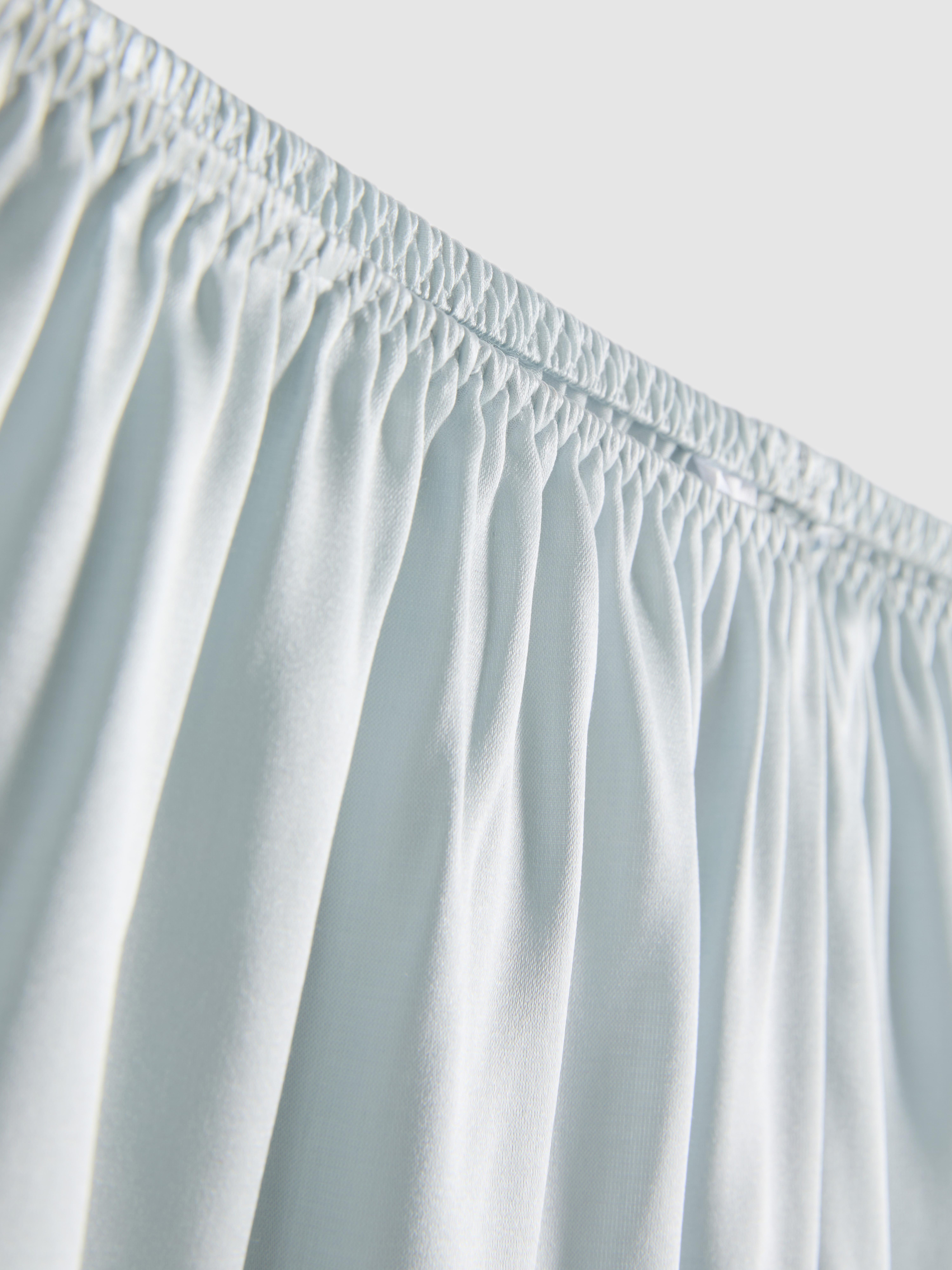 The Edit Silk Blend Pajama Shorts