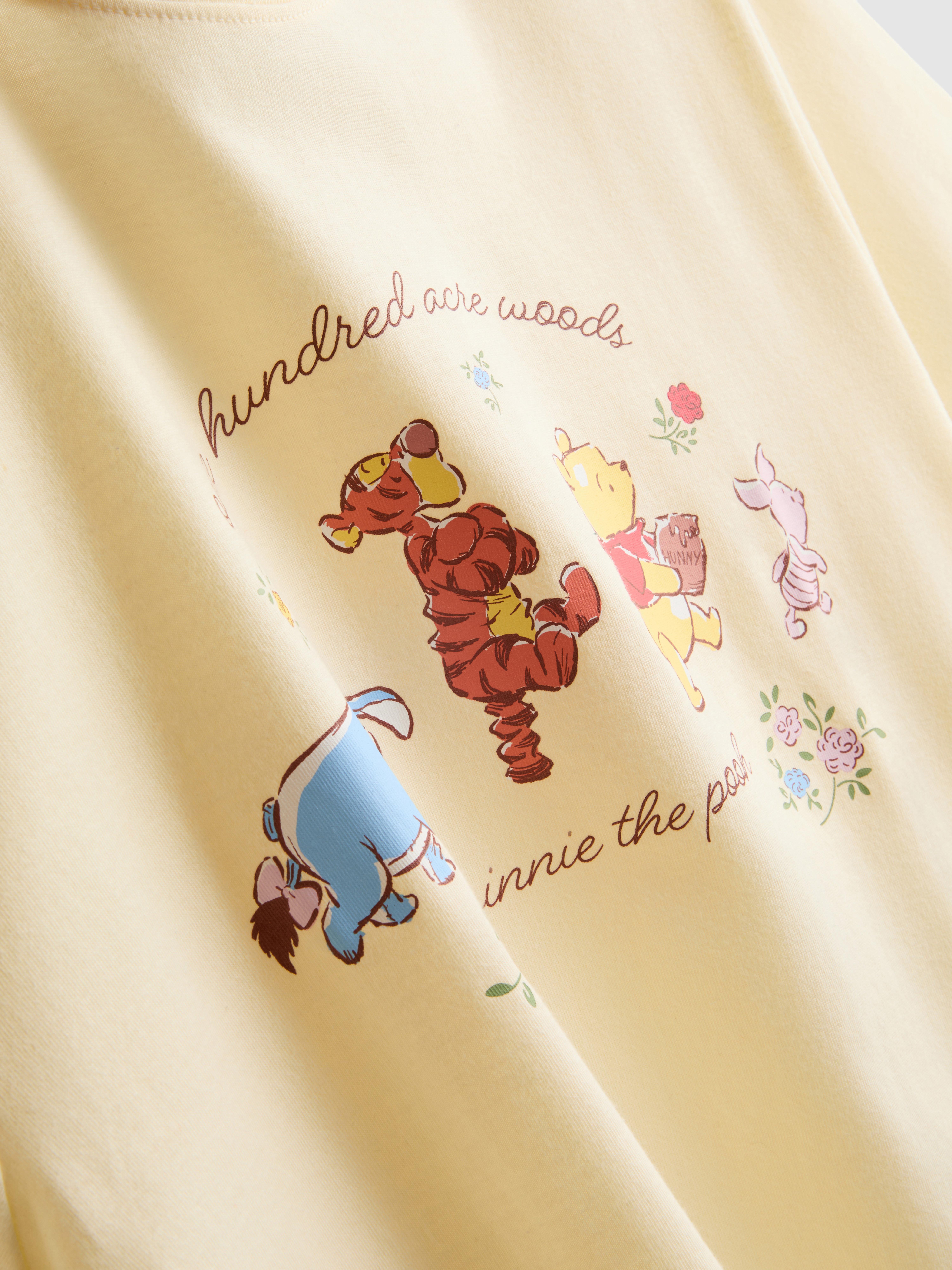 Disney’s Winnie the Pooh Cotton Printed Shorty Pyjamas