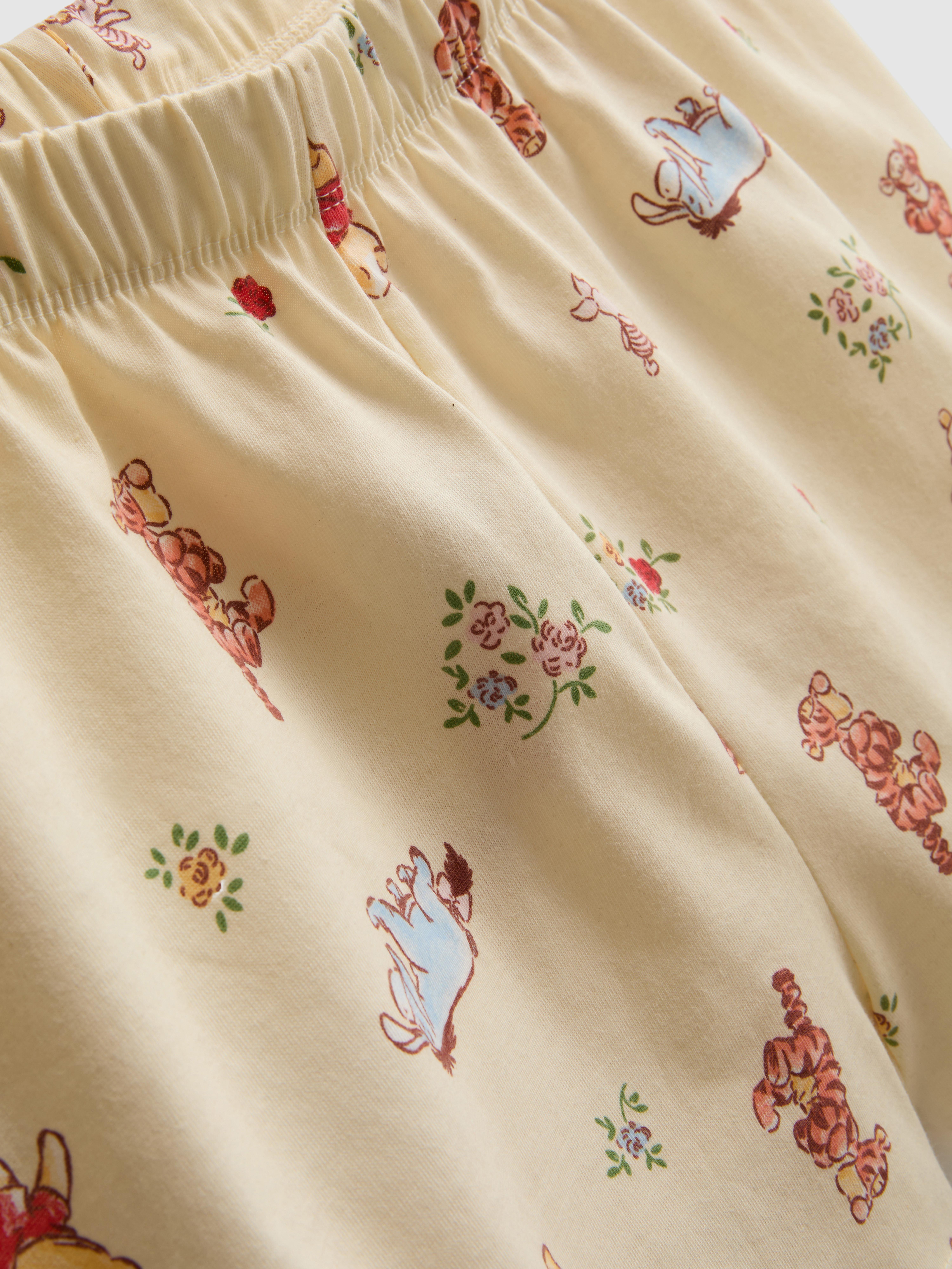 Disney’s Winnie the Pooh Cotton Printed Shorty Pyjamas