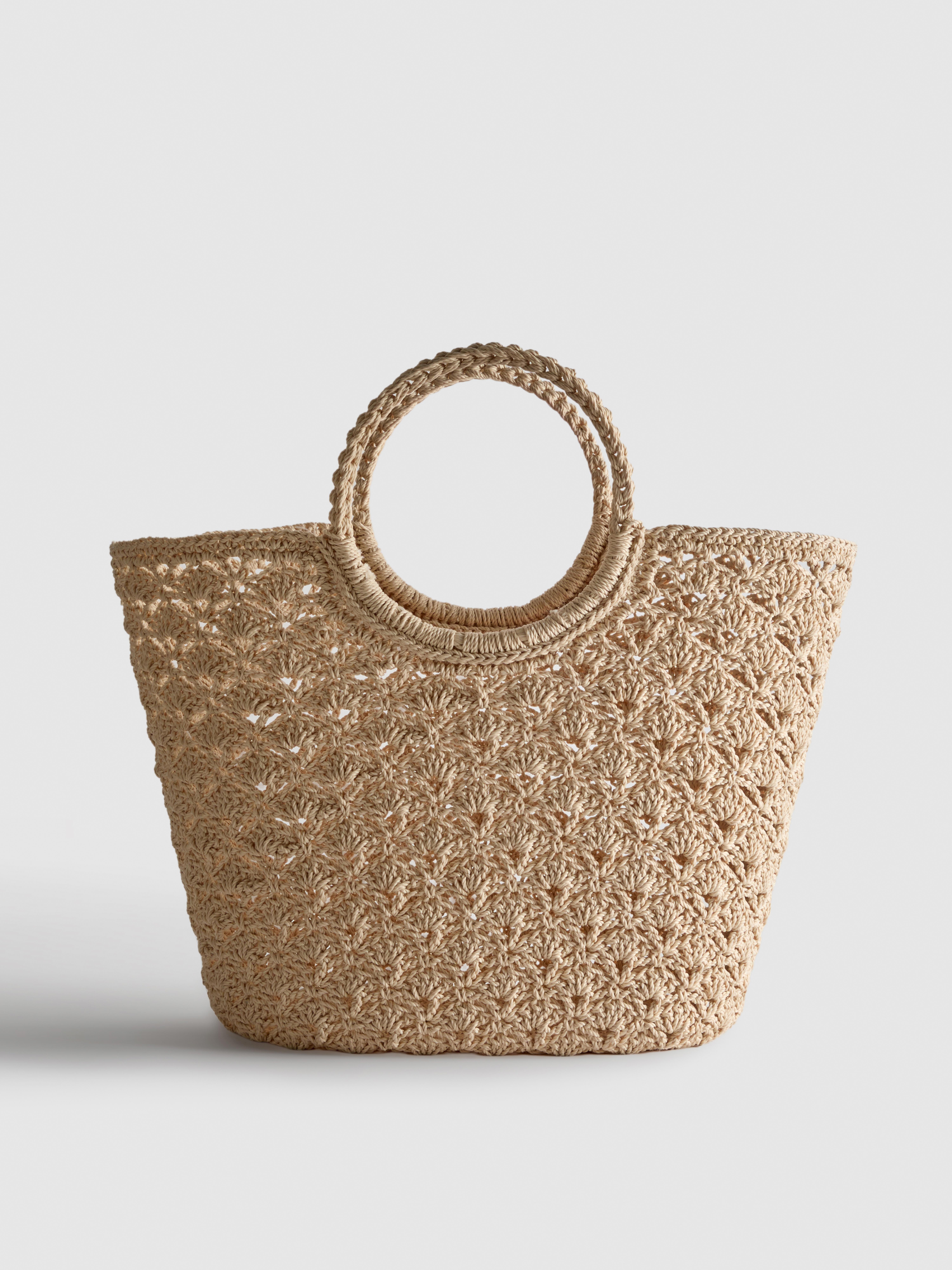 Sac seau au crochet Paula Echevarría