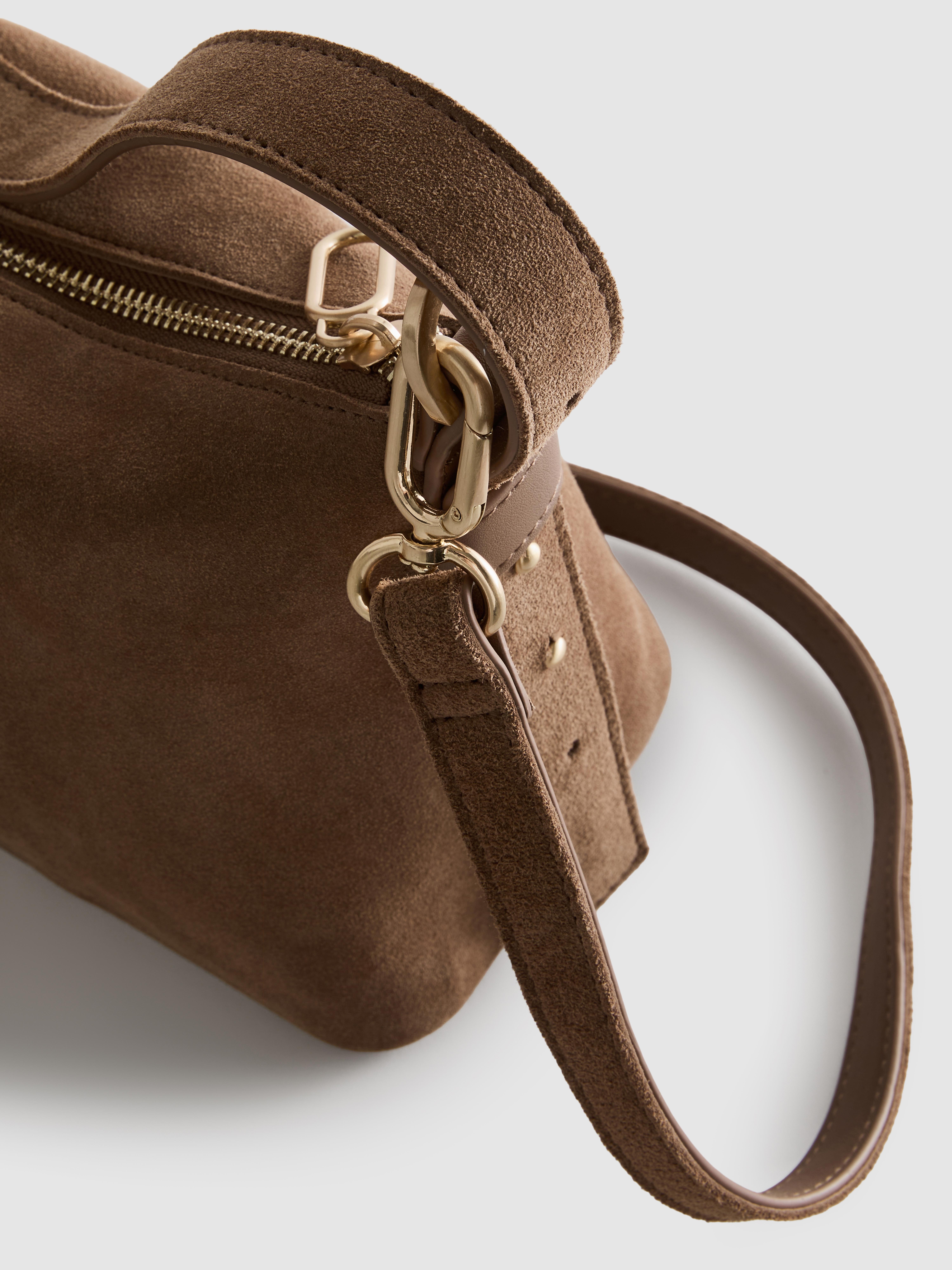 The Edit Suede Shoulder Bag