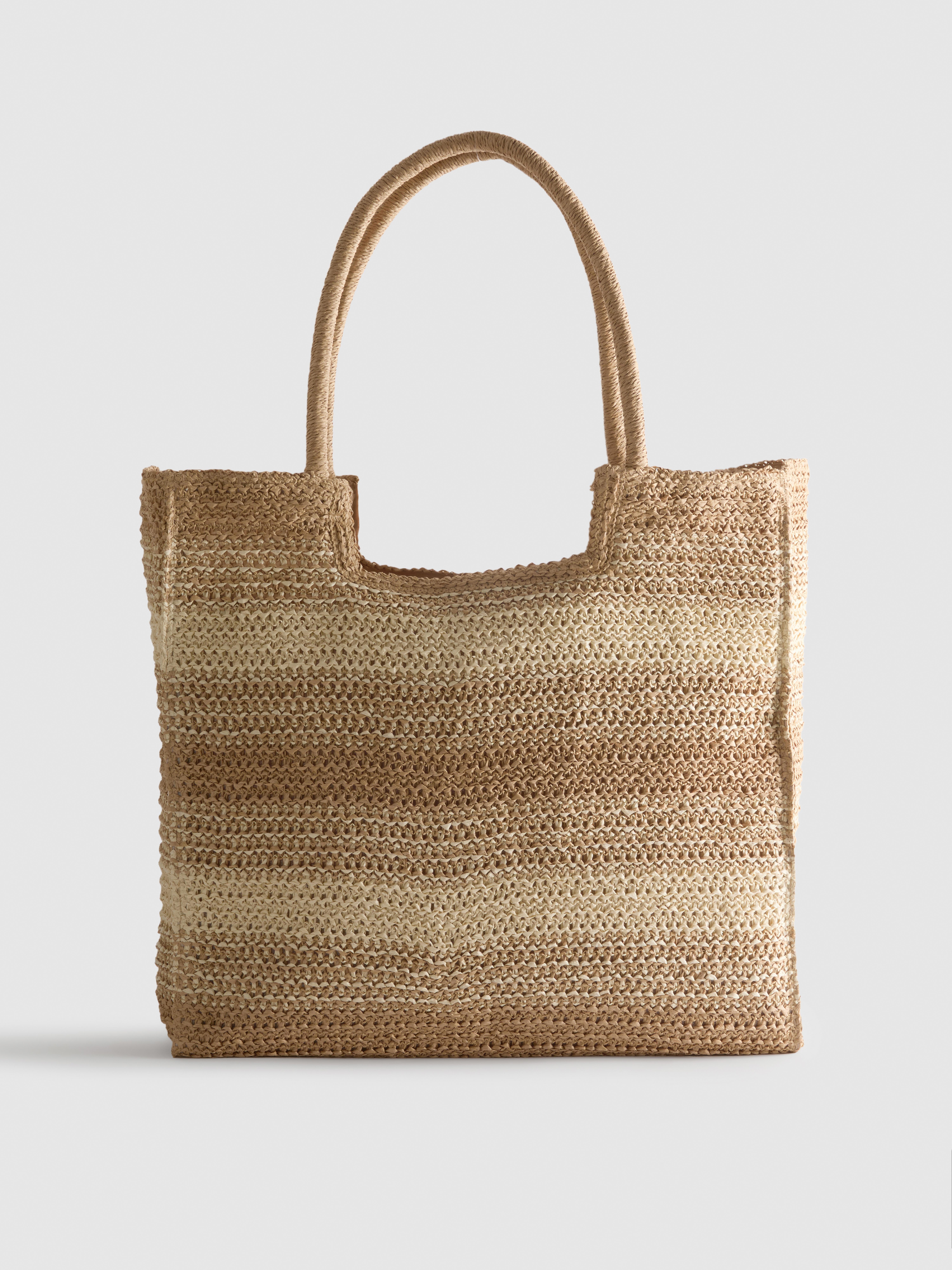 Woven Shopper Bag