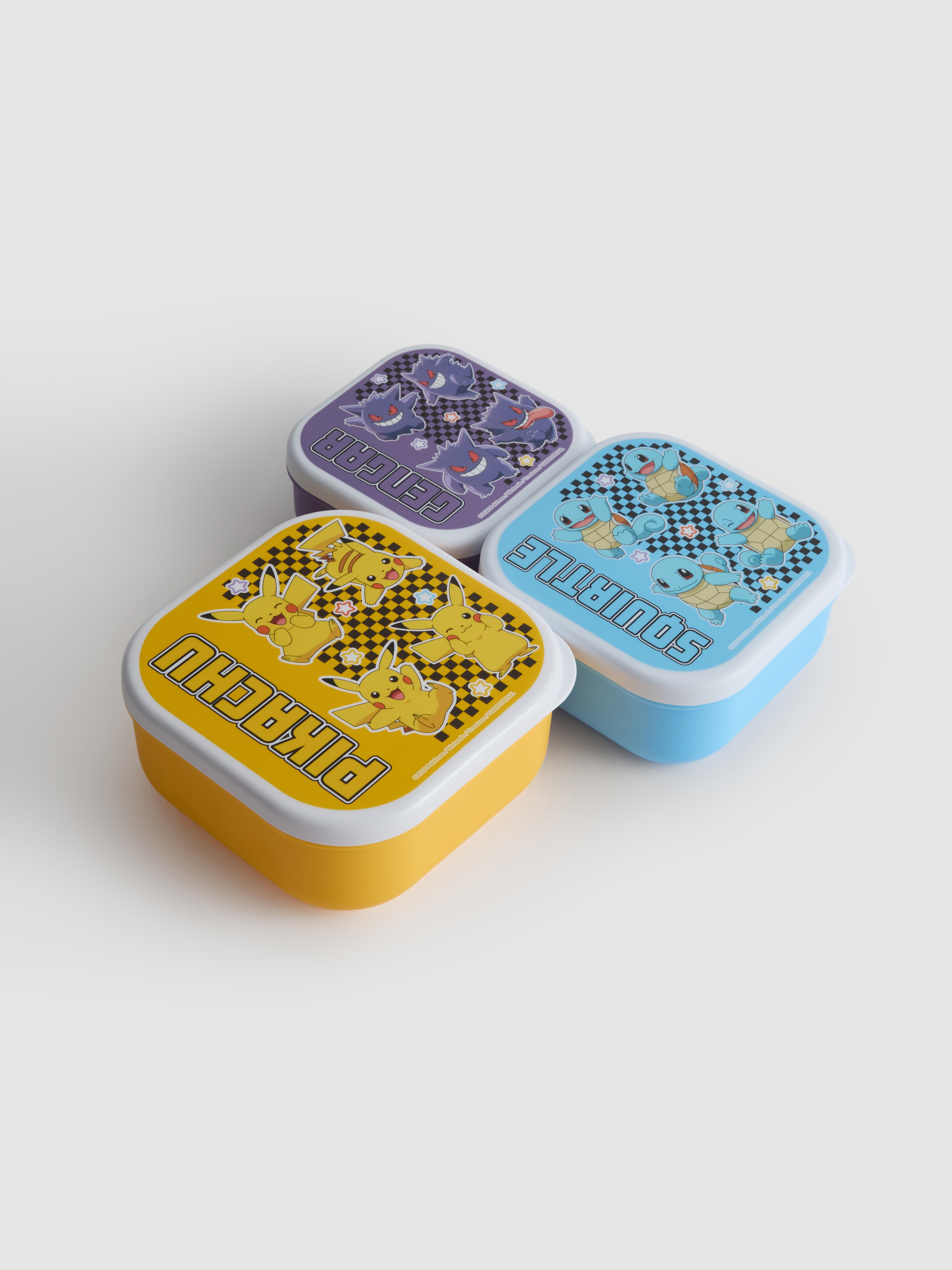 Snackbakjes Pokémon, set van 3