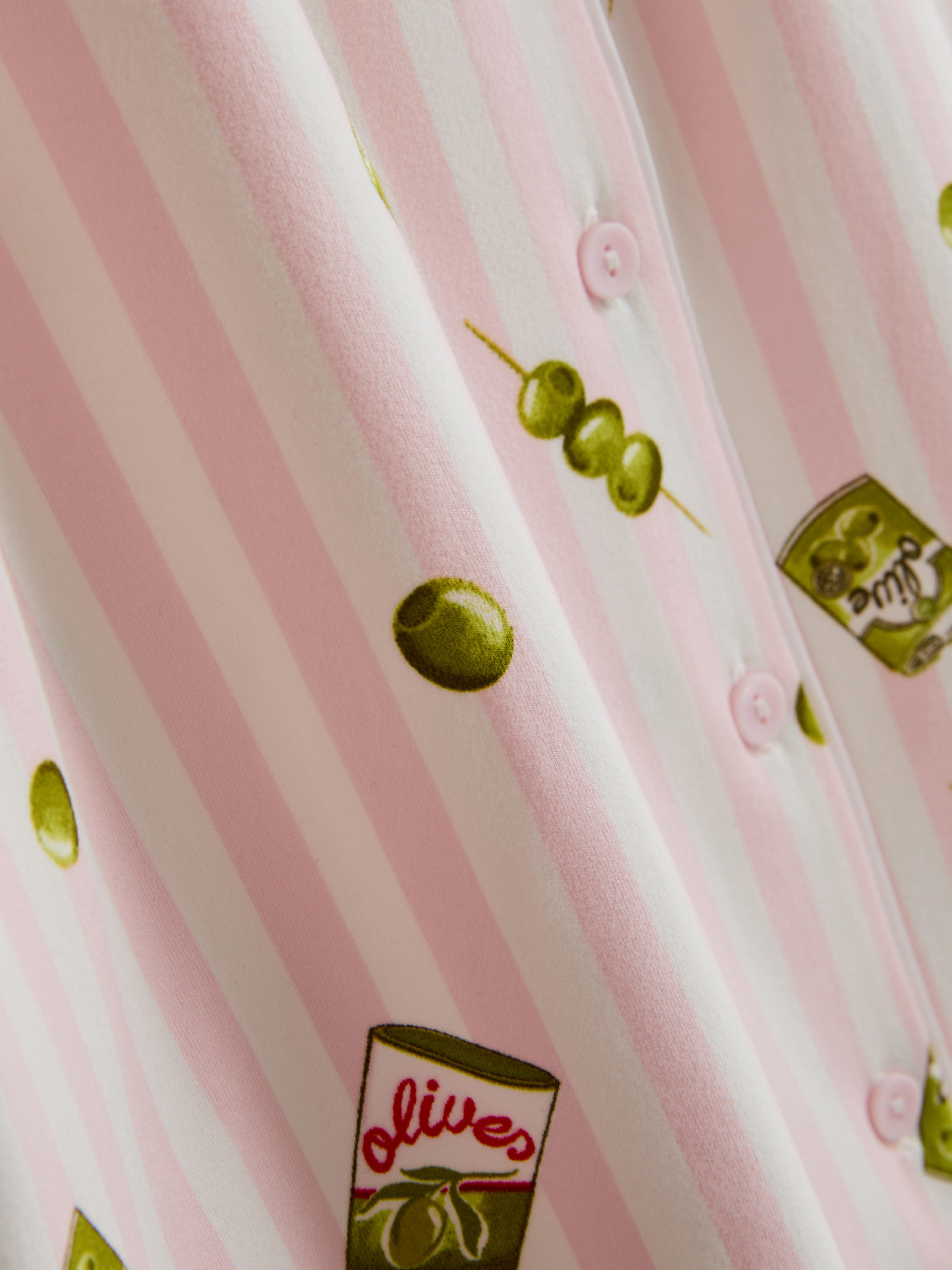 Printed Boyfriend Shorty Pyjamas