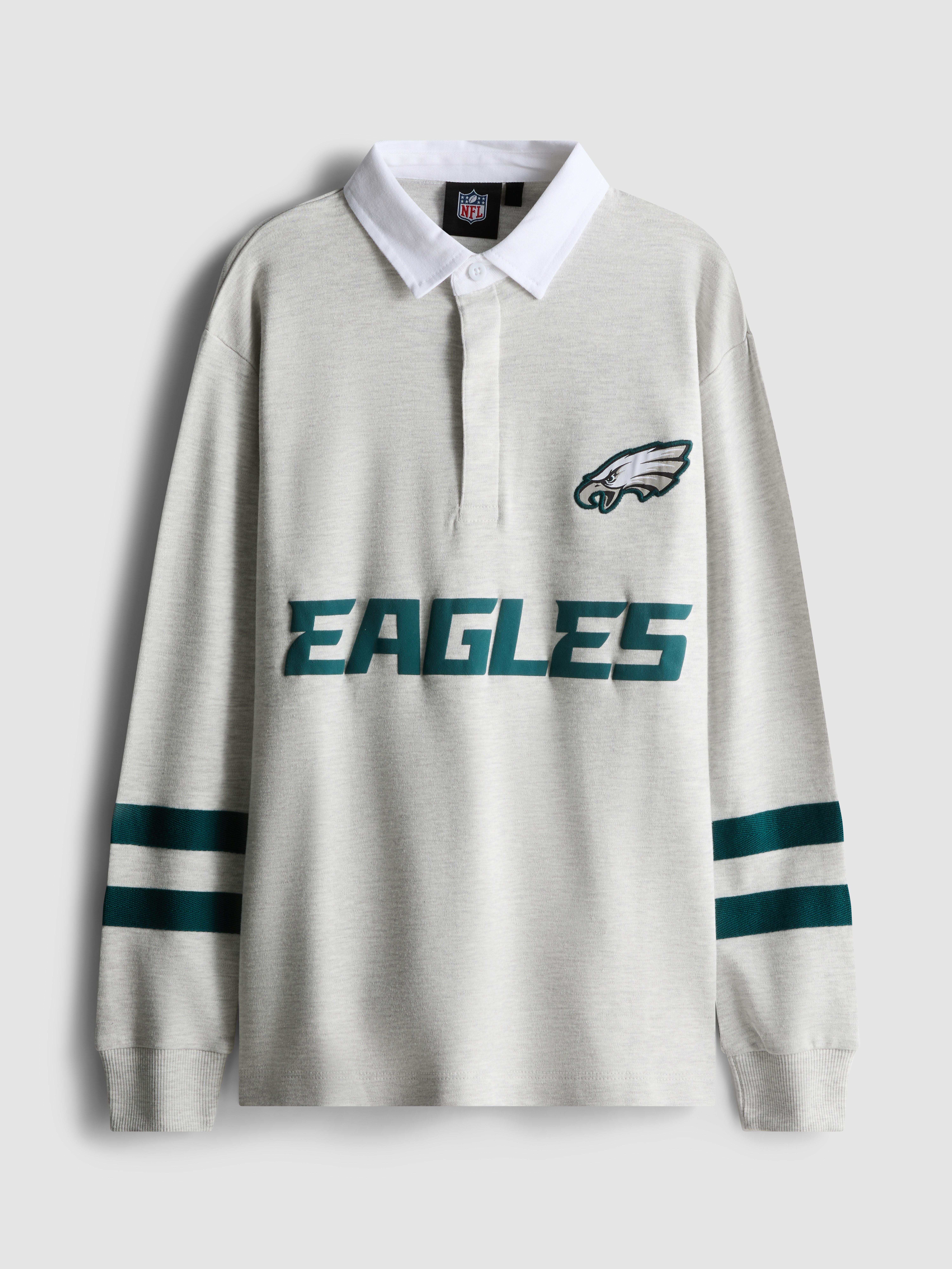 7–15 Jahre | „NFL Philadelphia Eagles“ Rugby-Shirt