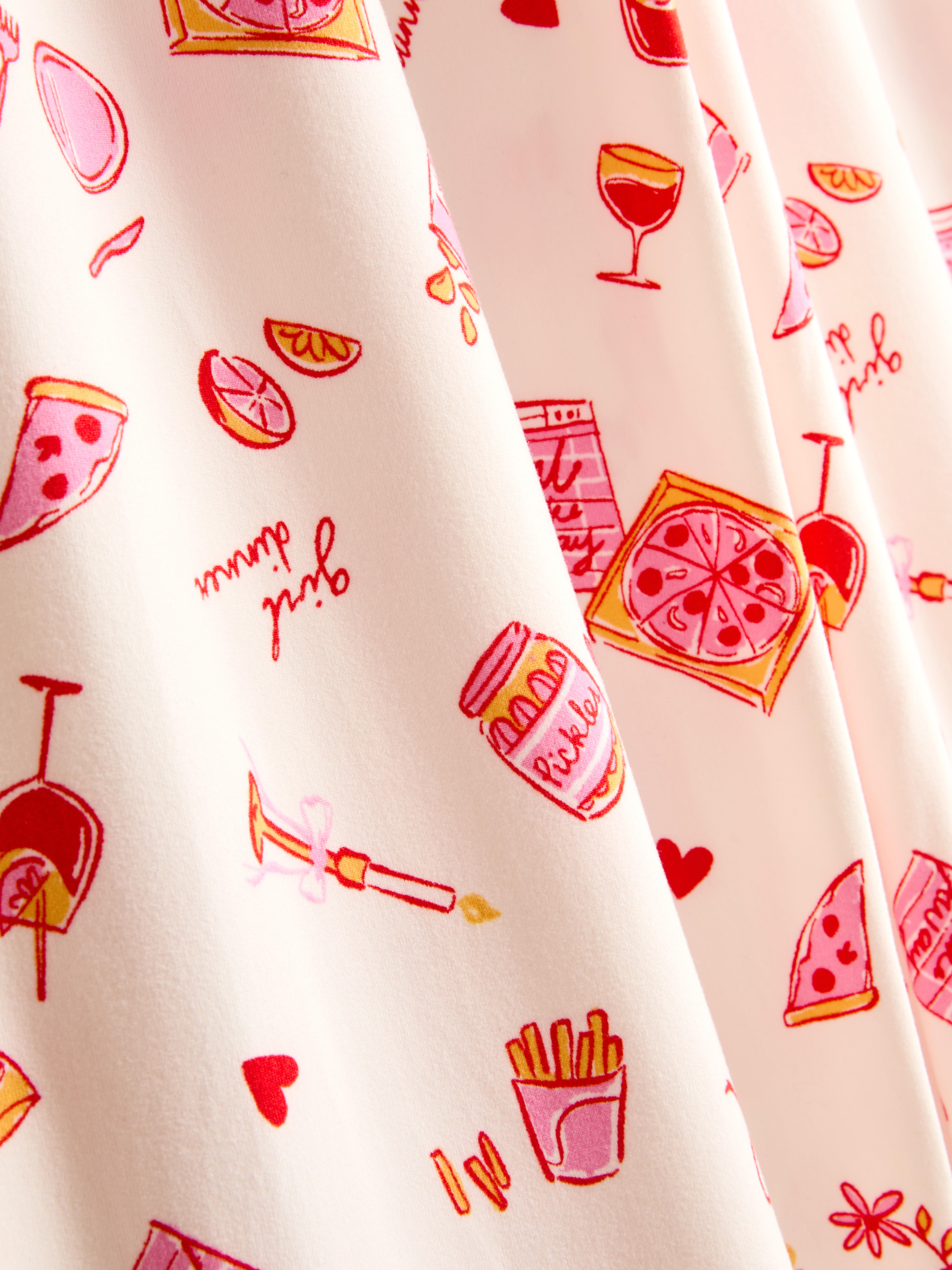 Printed Boyfriend Pyjamas