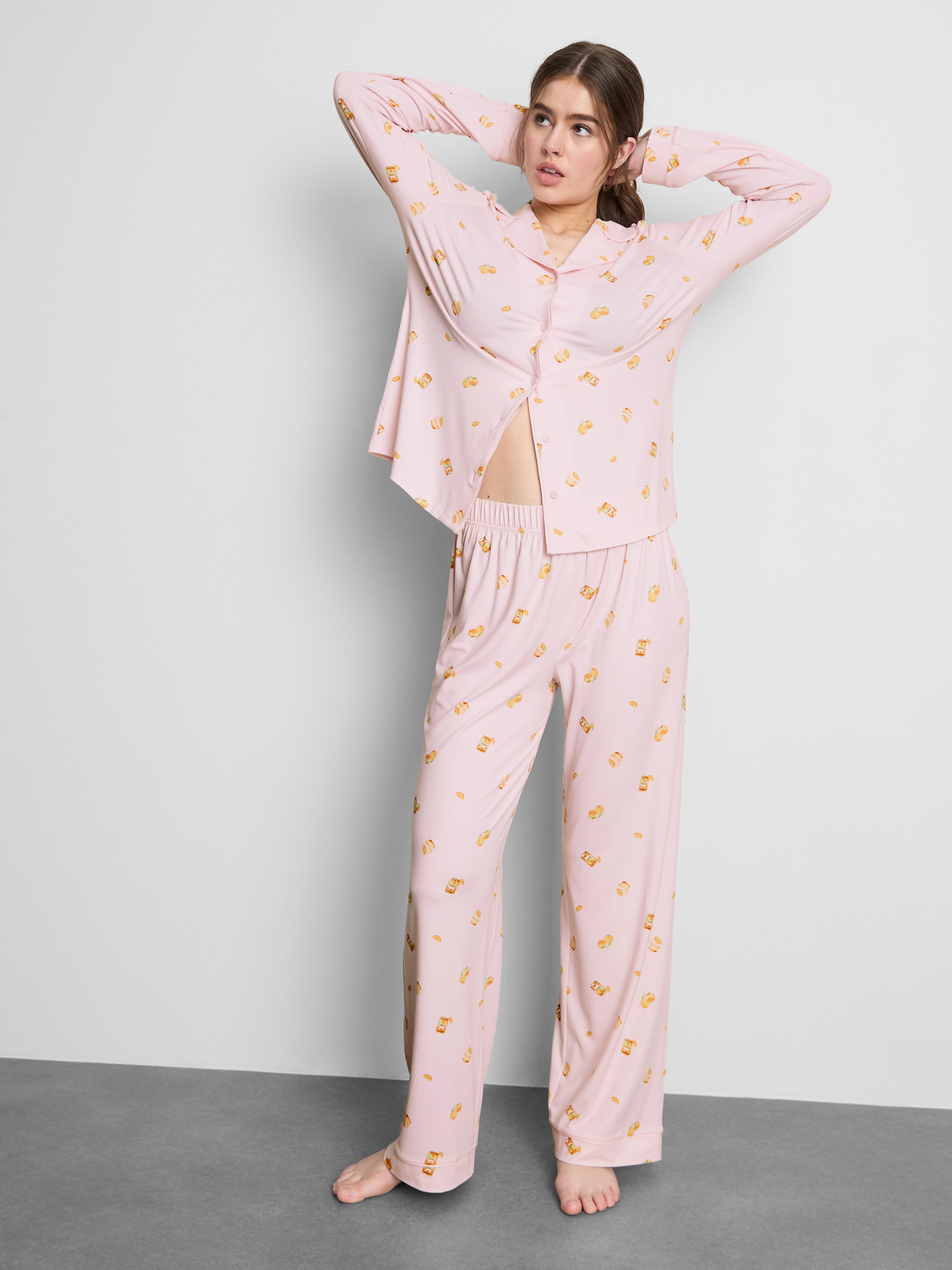 Pyjama boyfriend imprimé