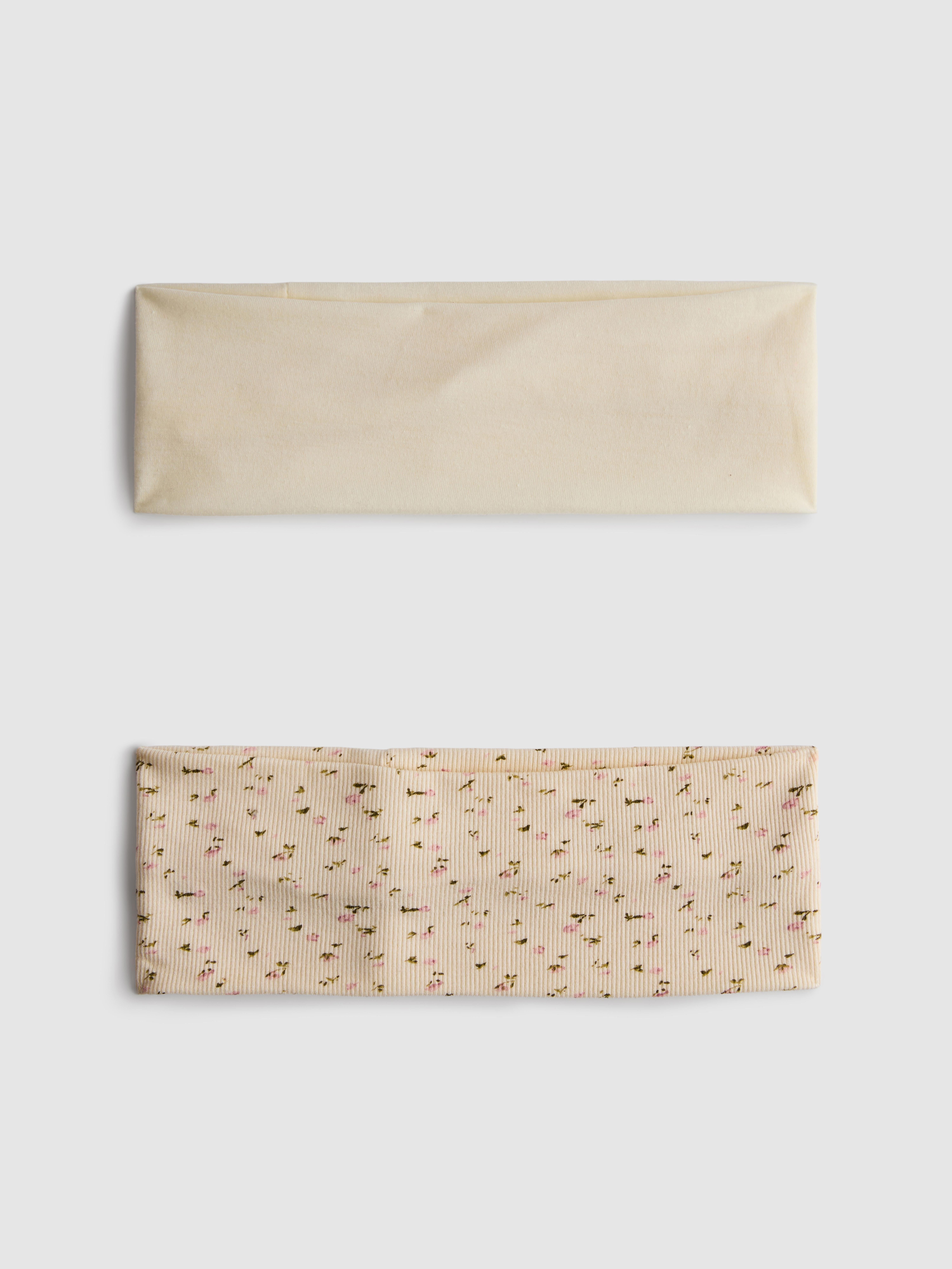 Haarbänder mit Blumenmuster, 2er-Pack