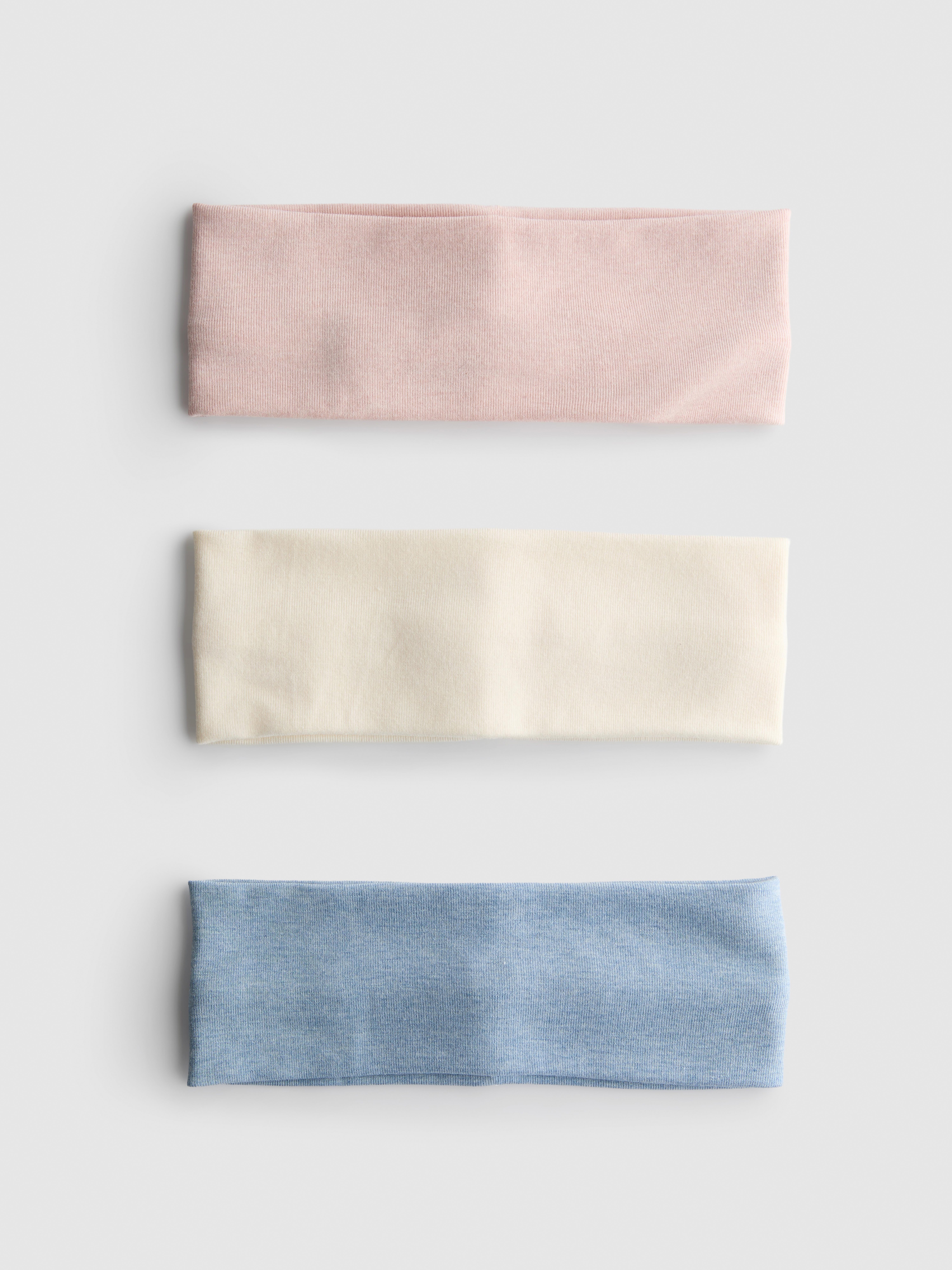 3pk Plain Headbands