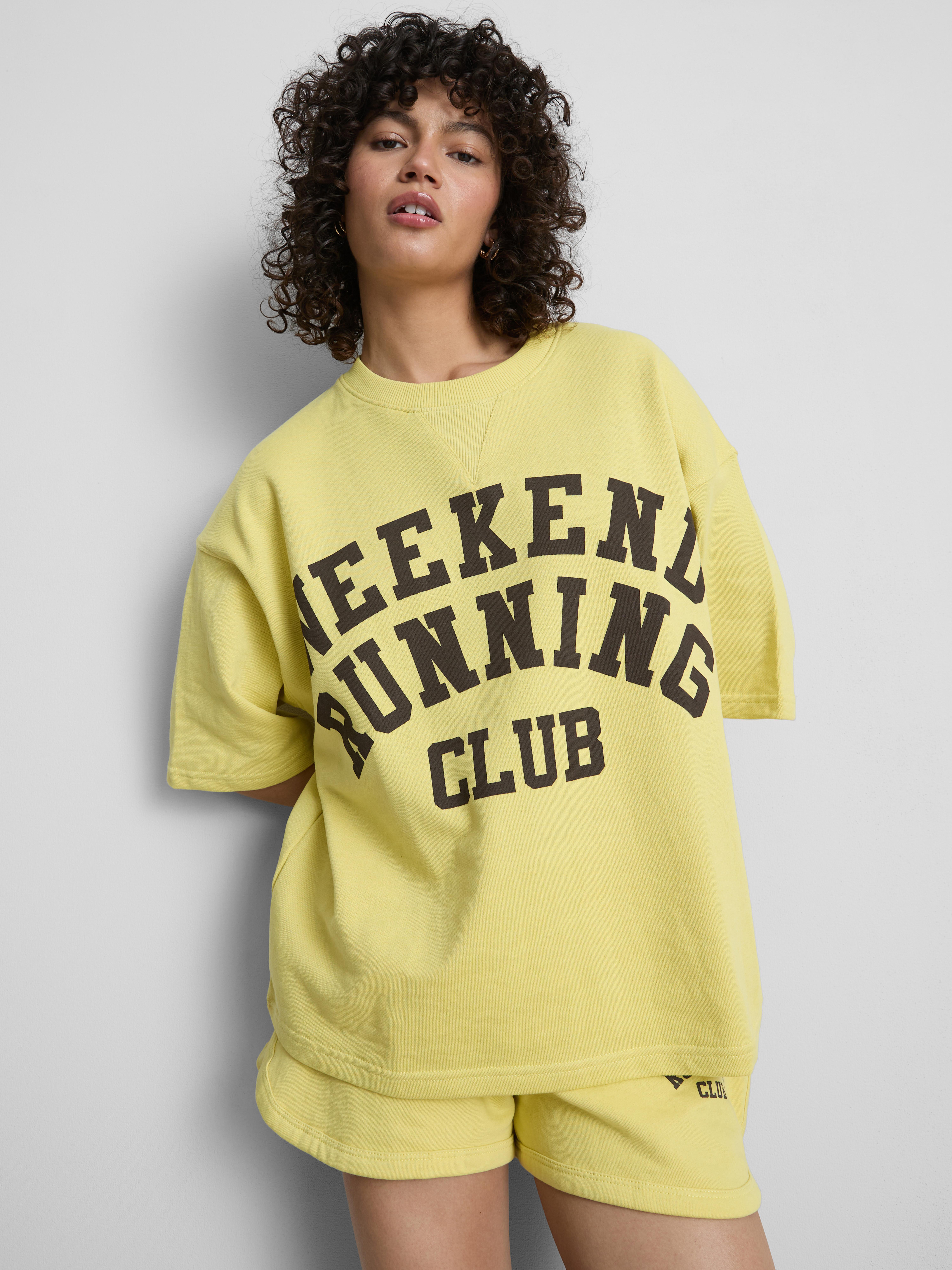 T-shirt z napisem Weekend Running Club