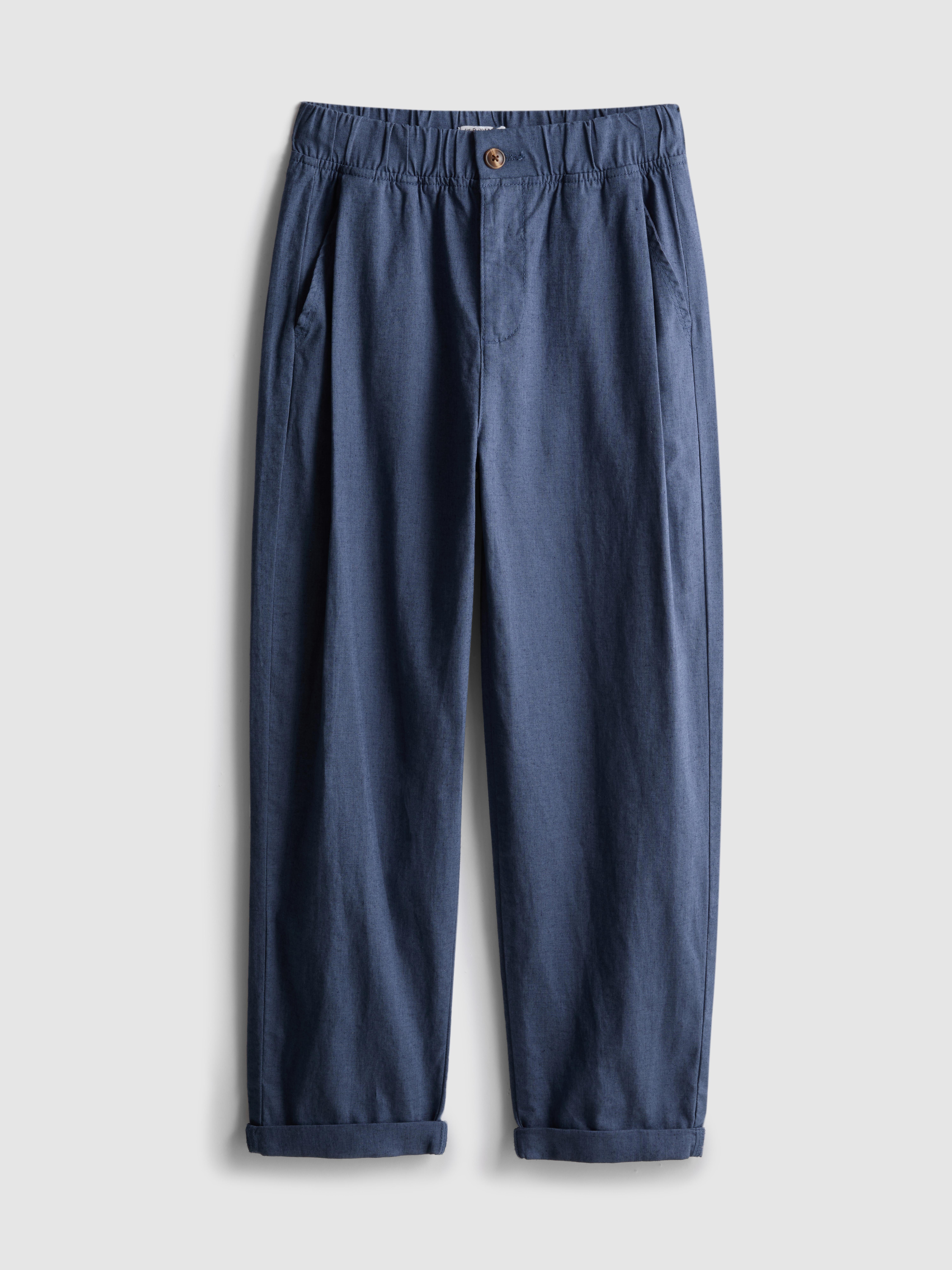 1,5-12 años | Pantalones en mezcla de lino The Edit