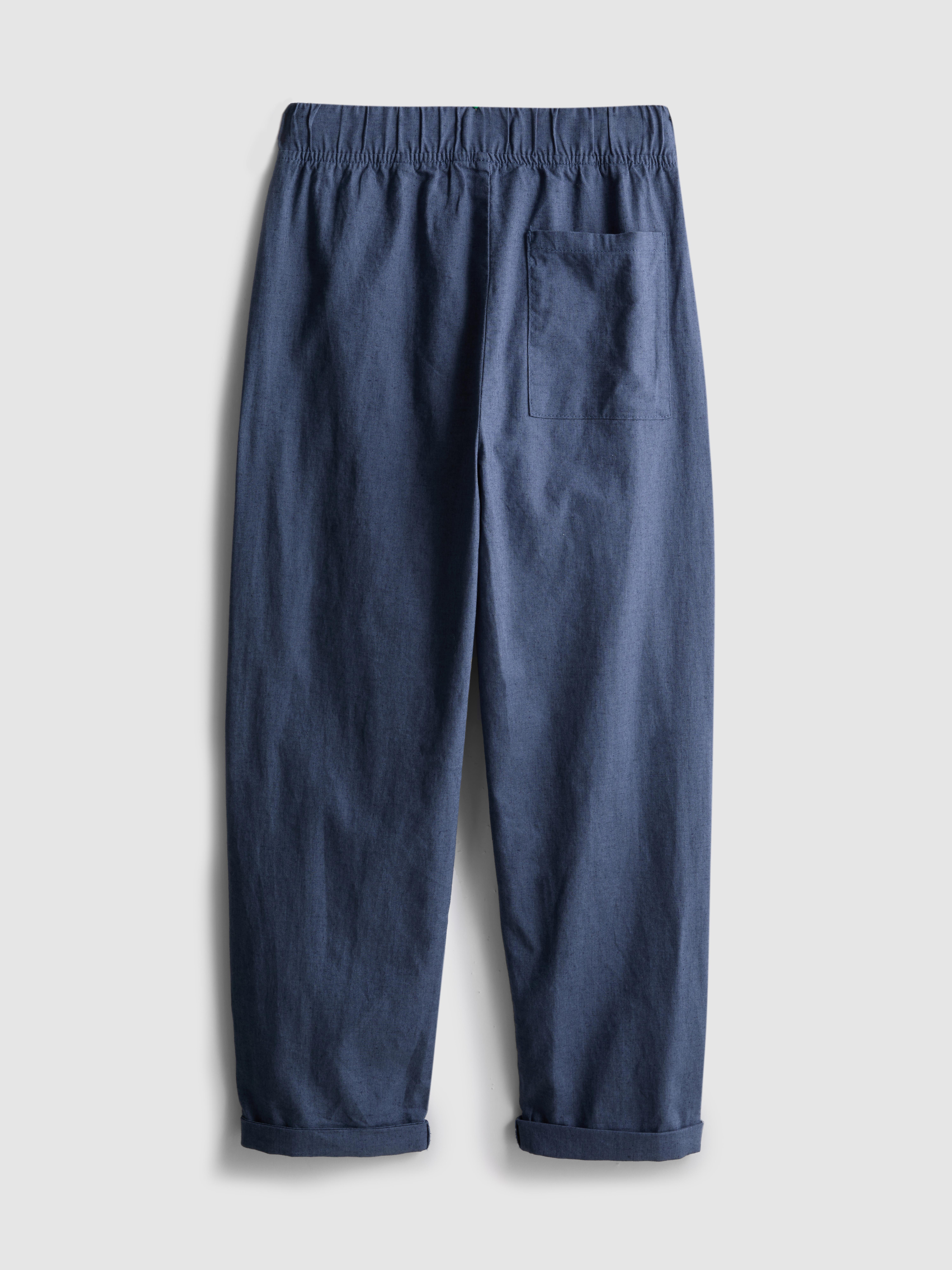 1,5-12 años | Pantalones en mezcla de lino The Edit