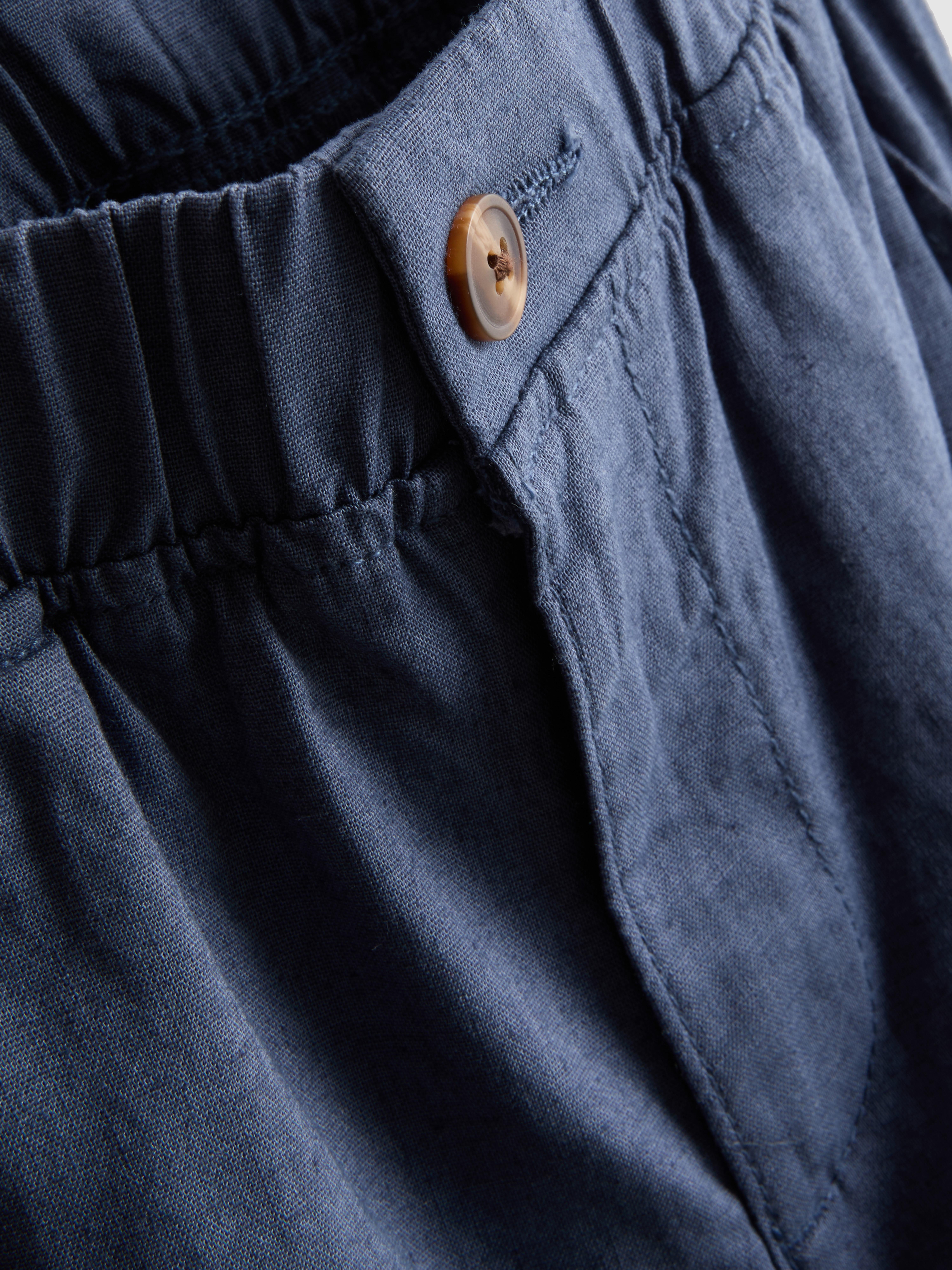 1,5-12 años | Pantalones en mezcla de lino The Edit