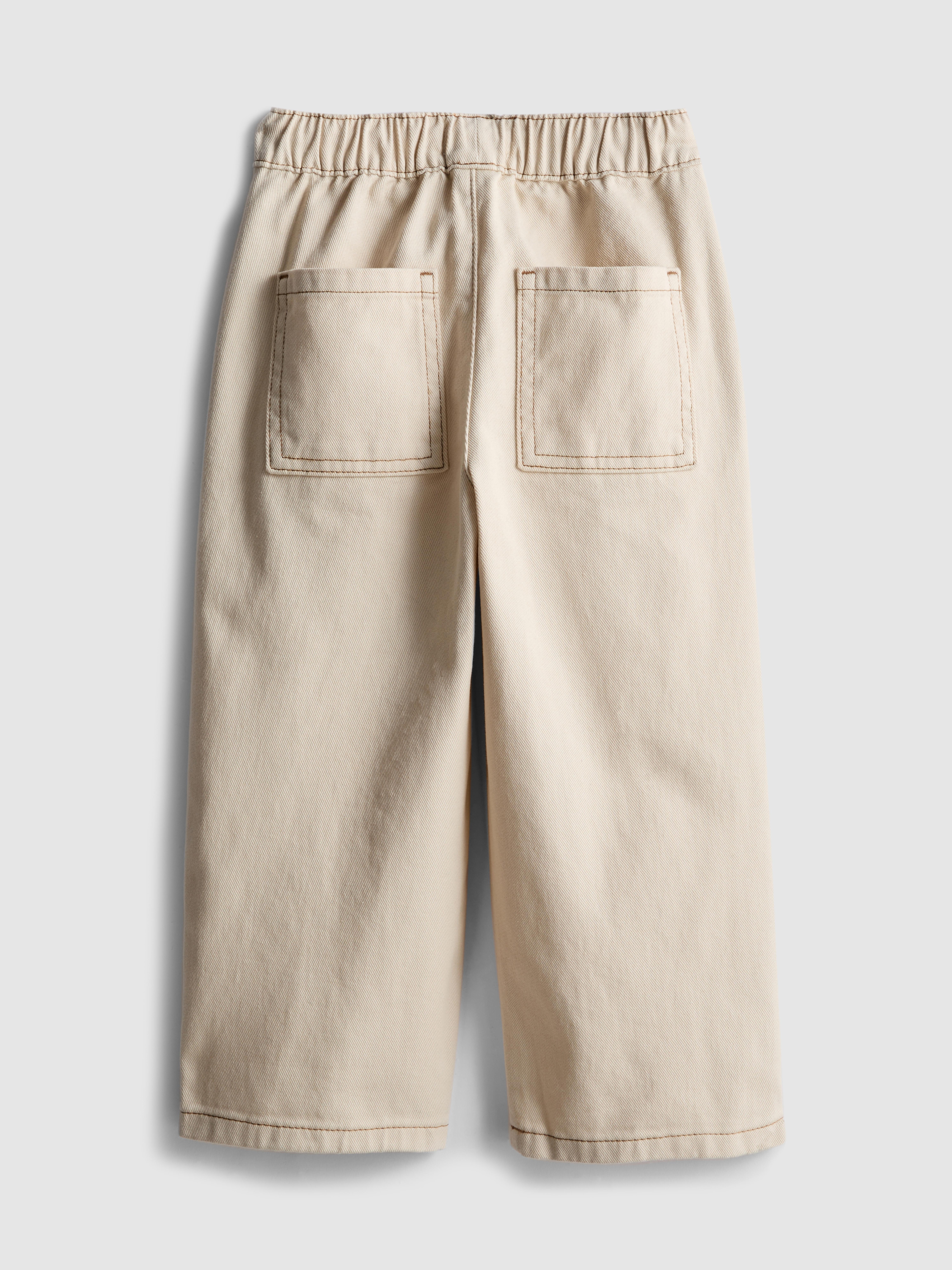 1.5-12yrs | The Edit Cotton Contrast Stitch Trousers