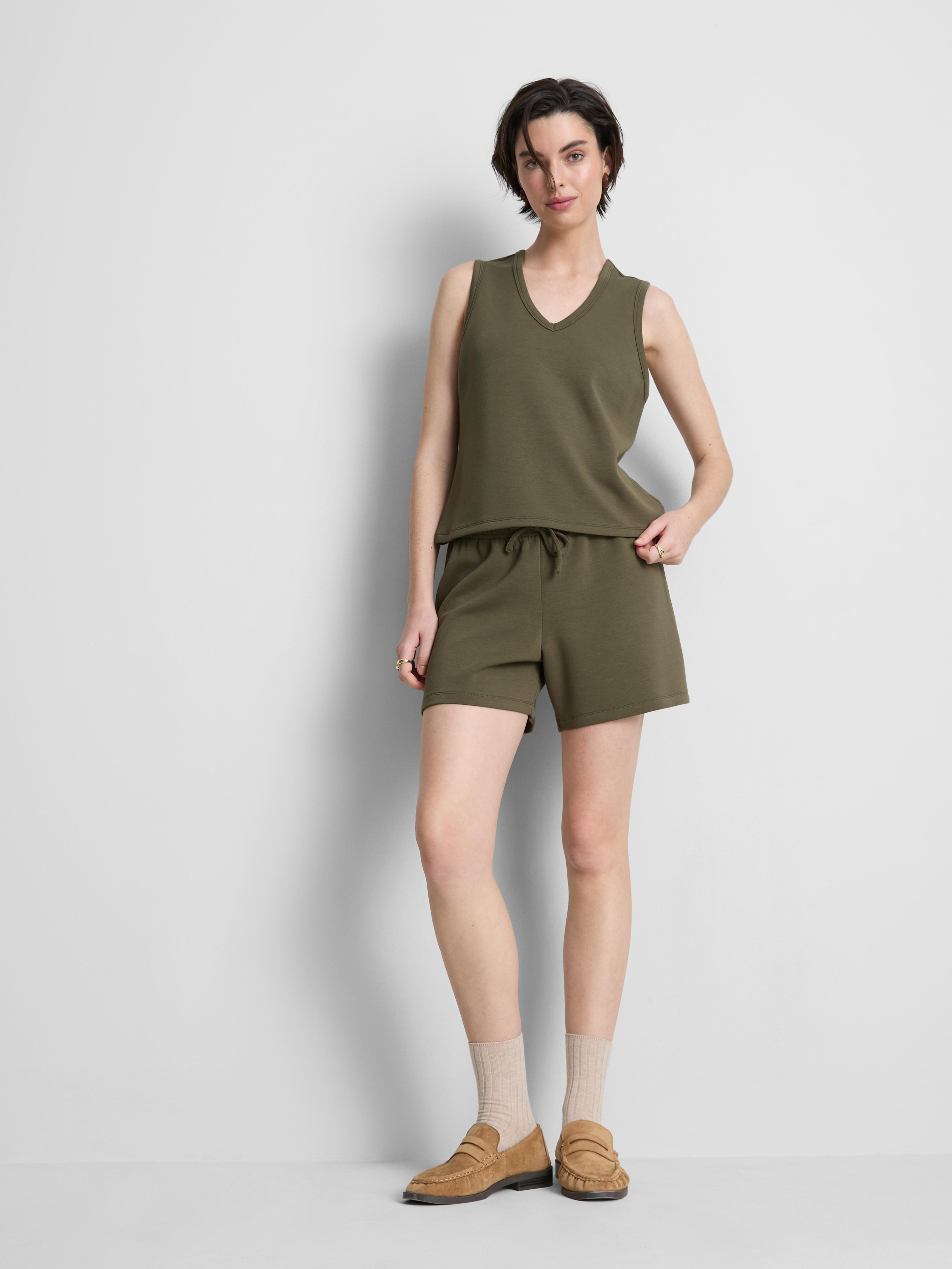 Lässige Shorts aus Modalmischung