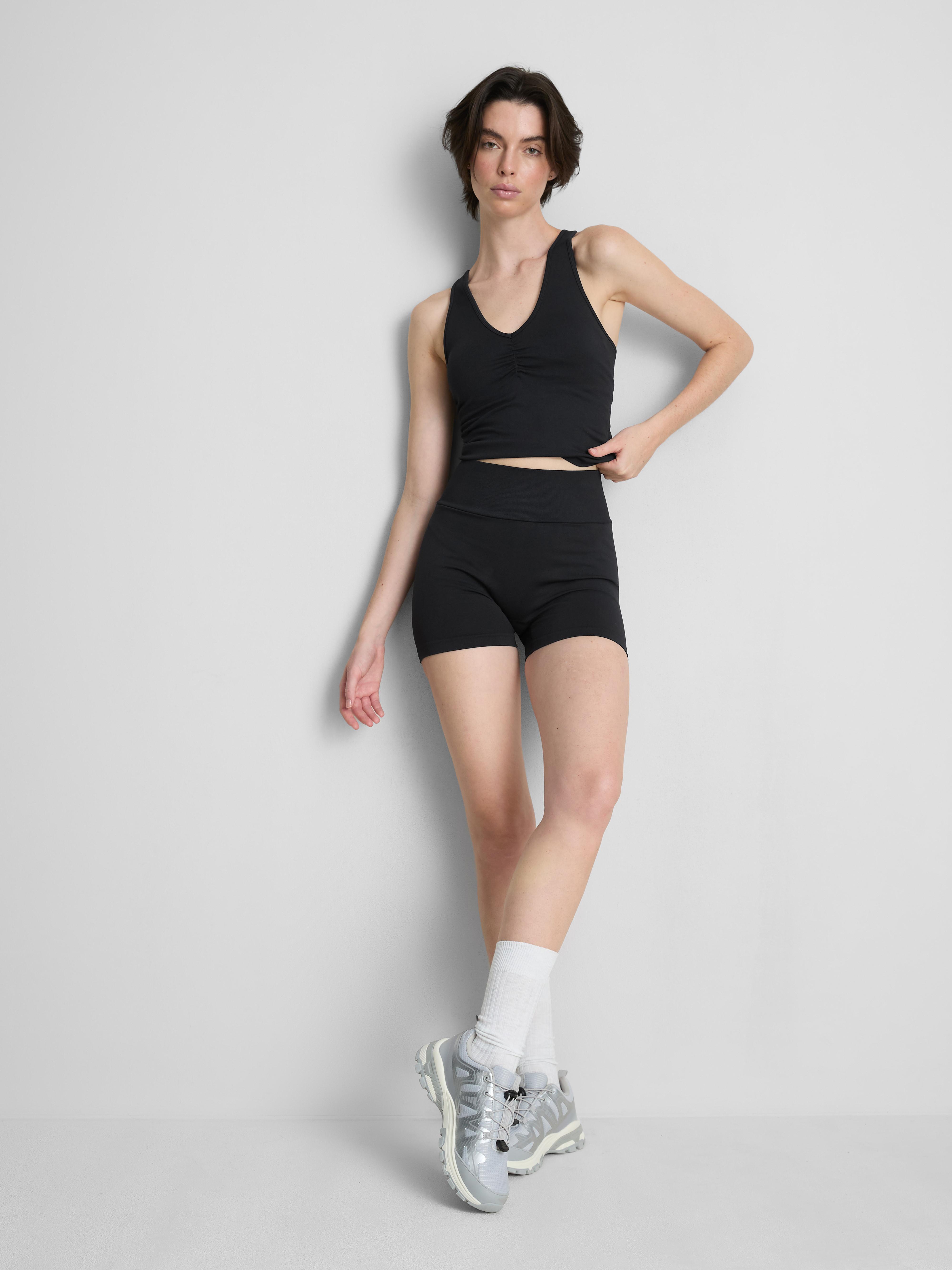 Seamless Strappy Racerback Active Tank