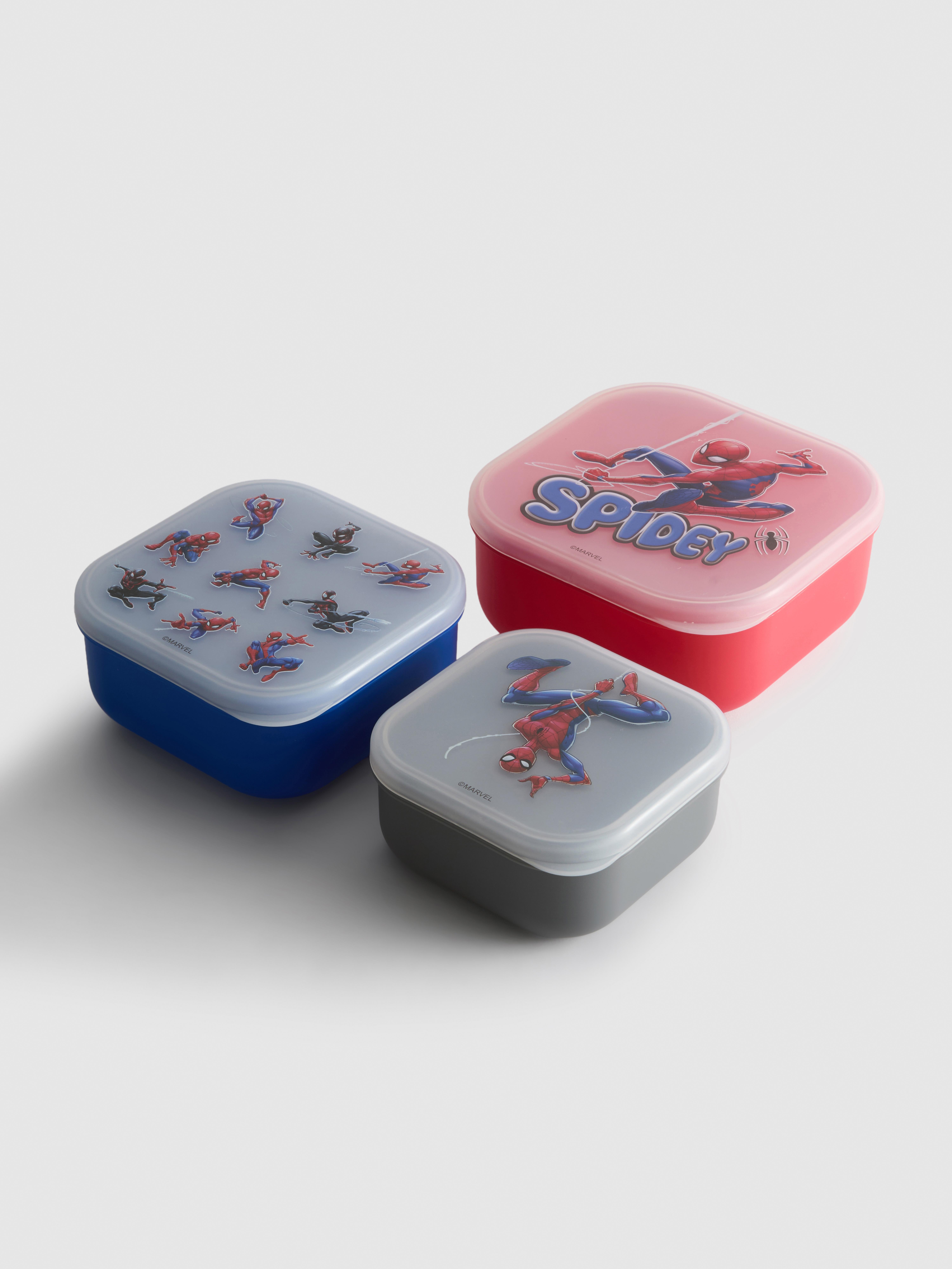3pk MARVEL Spider-Man Snackpots