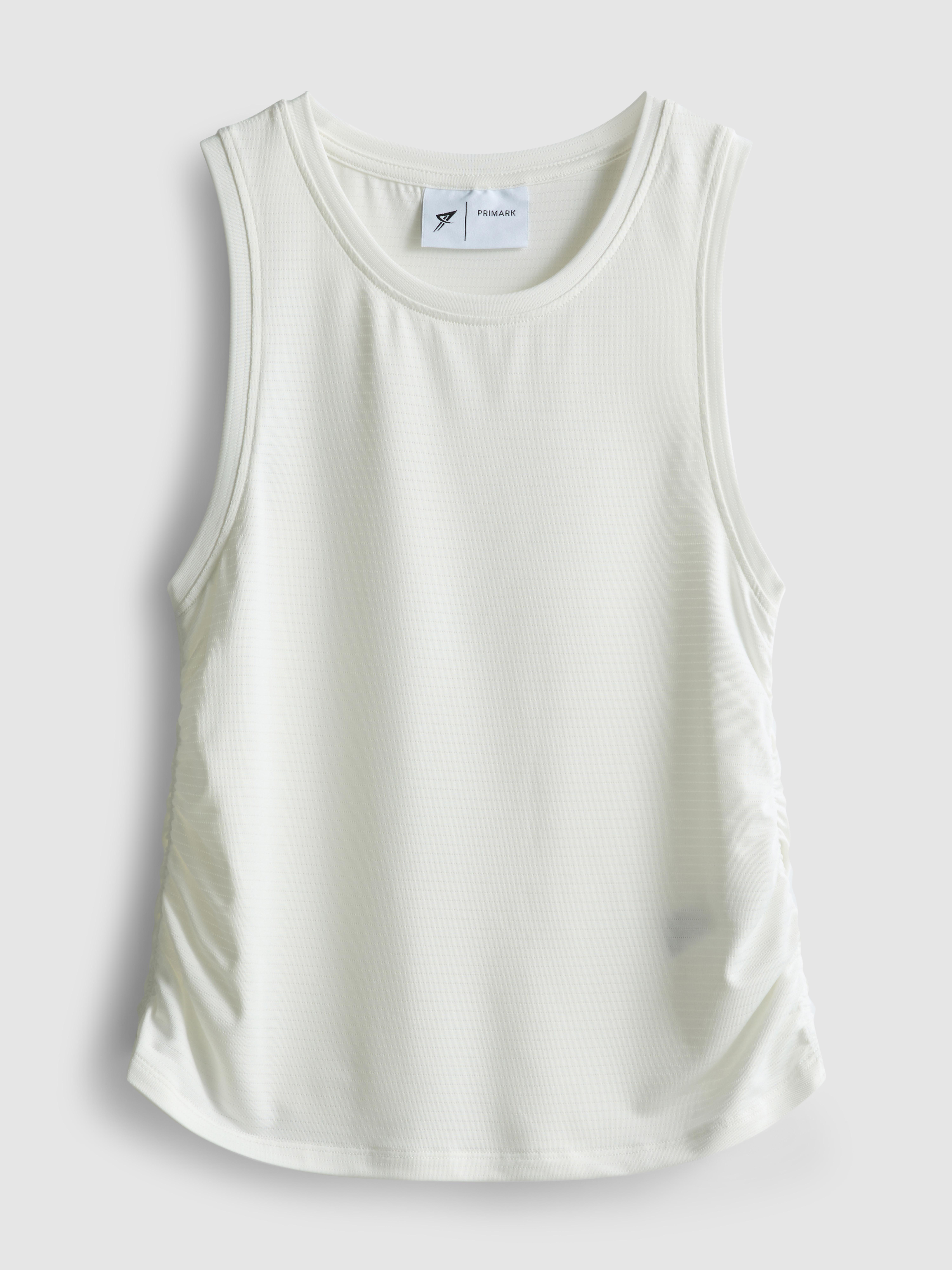 Ruched-Side Active Tank