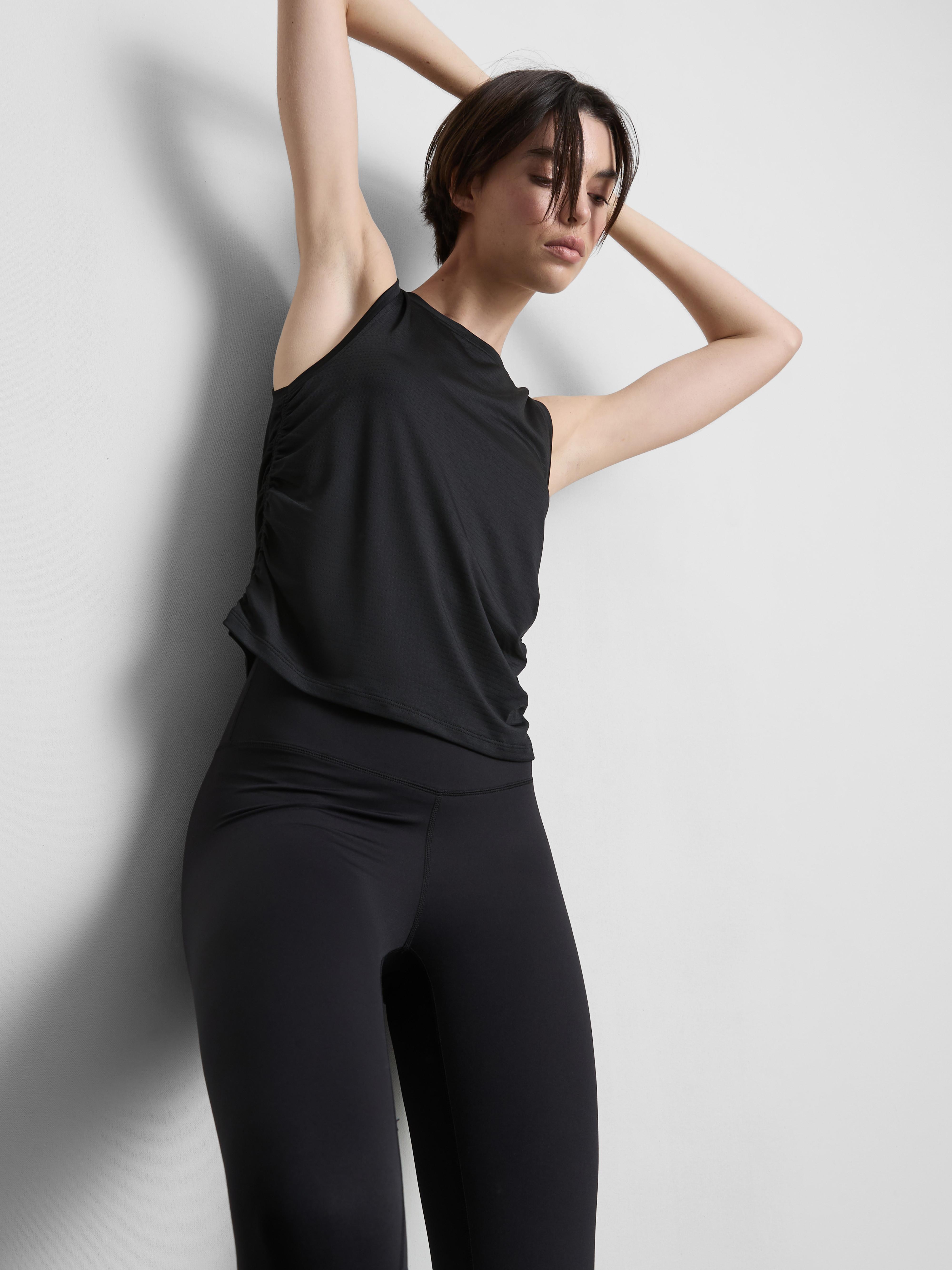 Ruched Side Active Vest