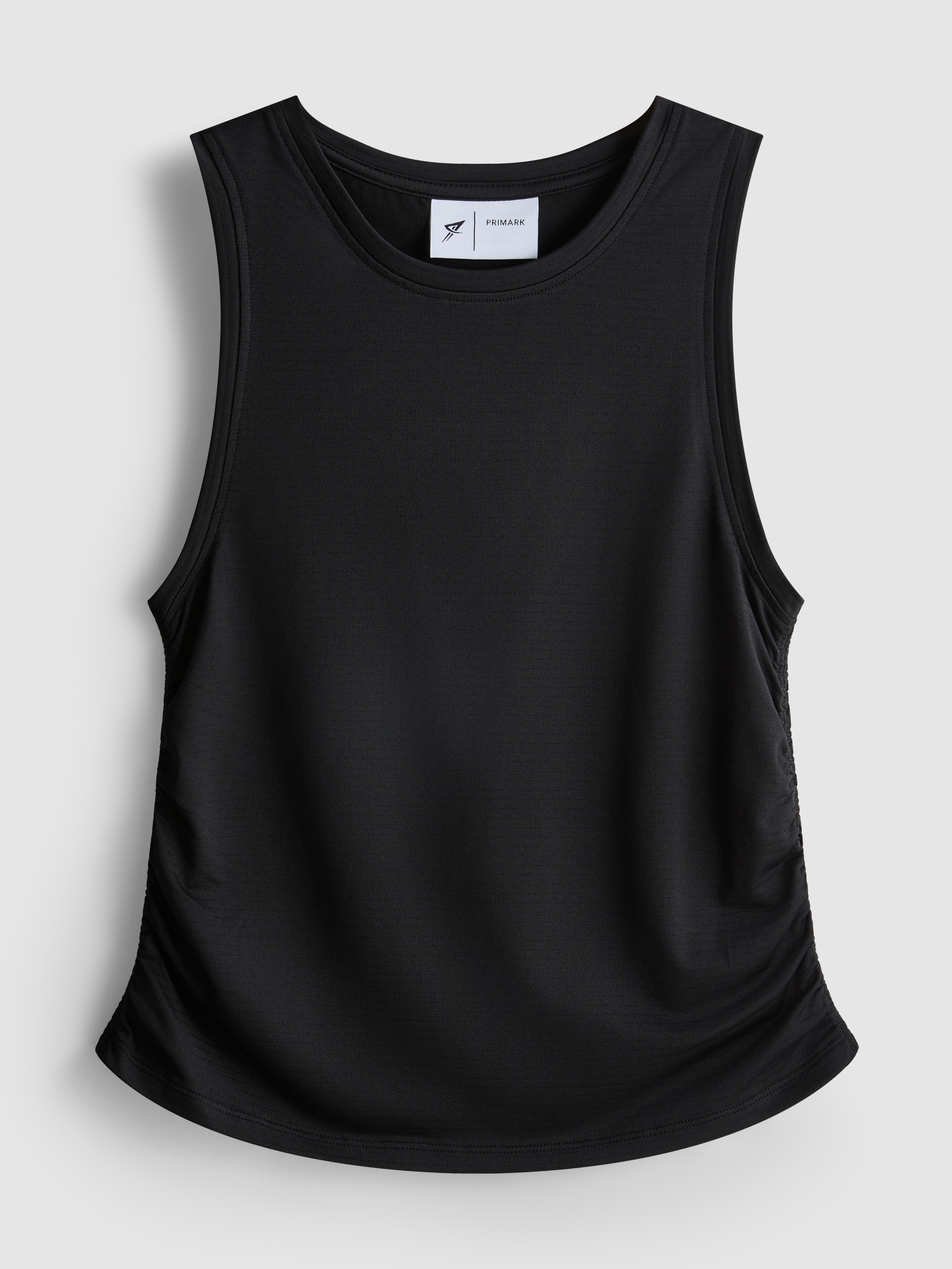 Ruched-Side Active Tank