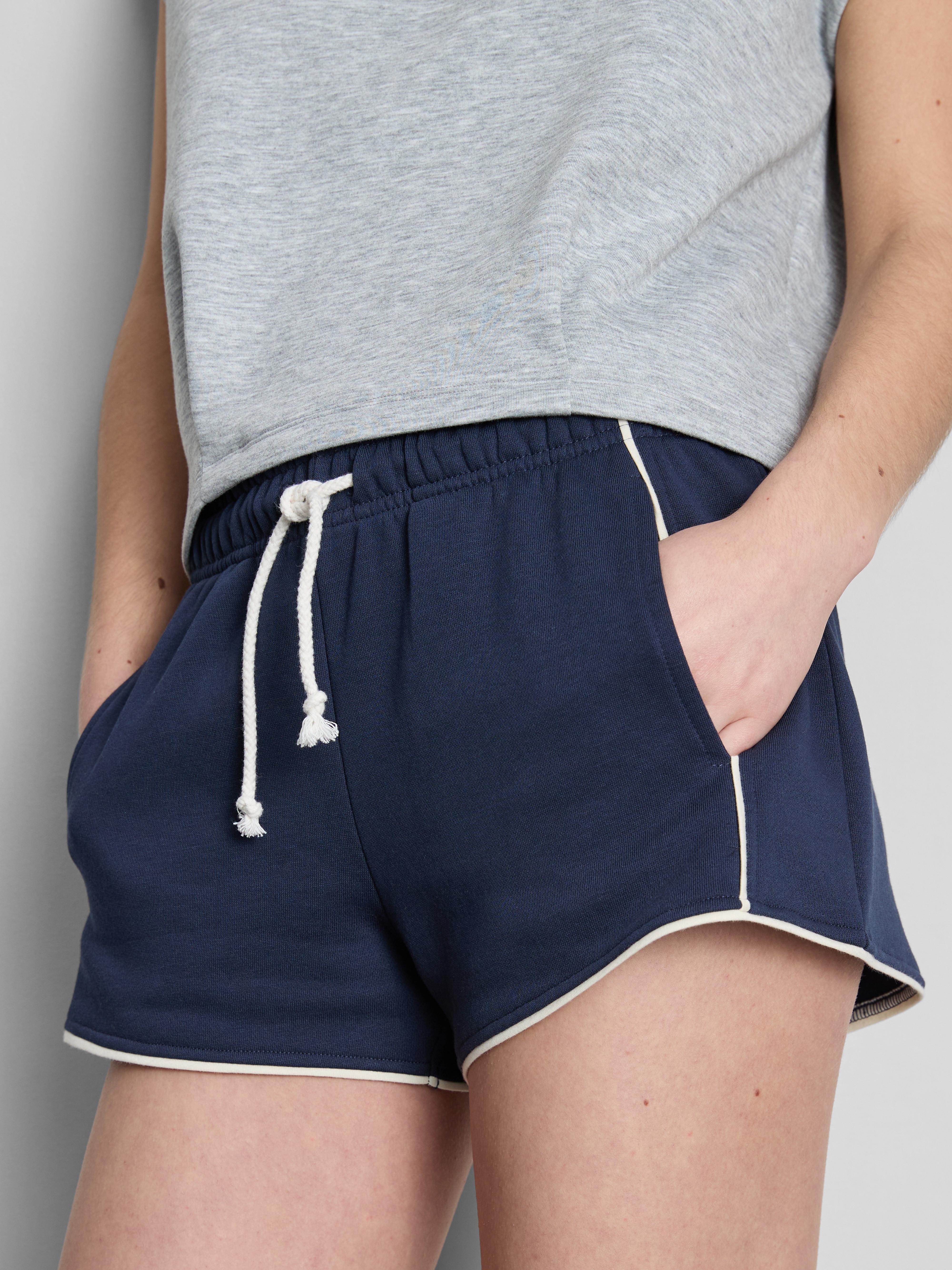 Hardloopshort van katoenrijke jersey