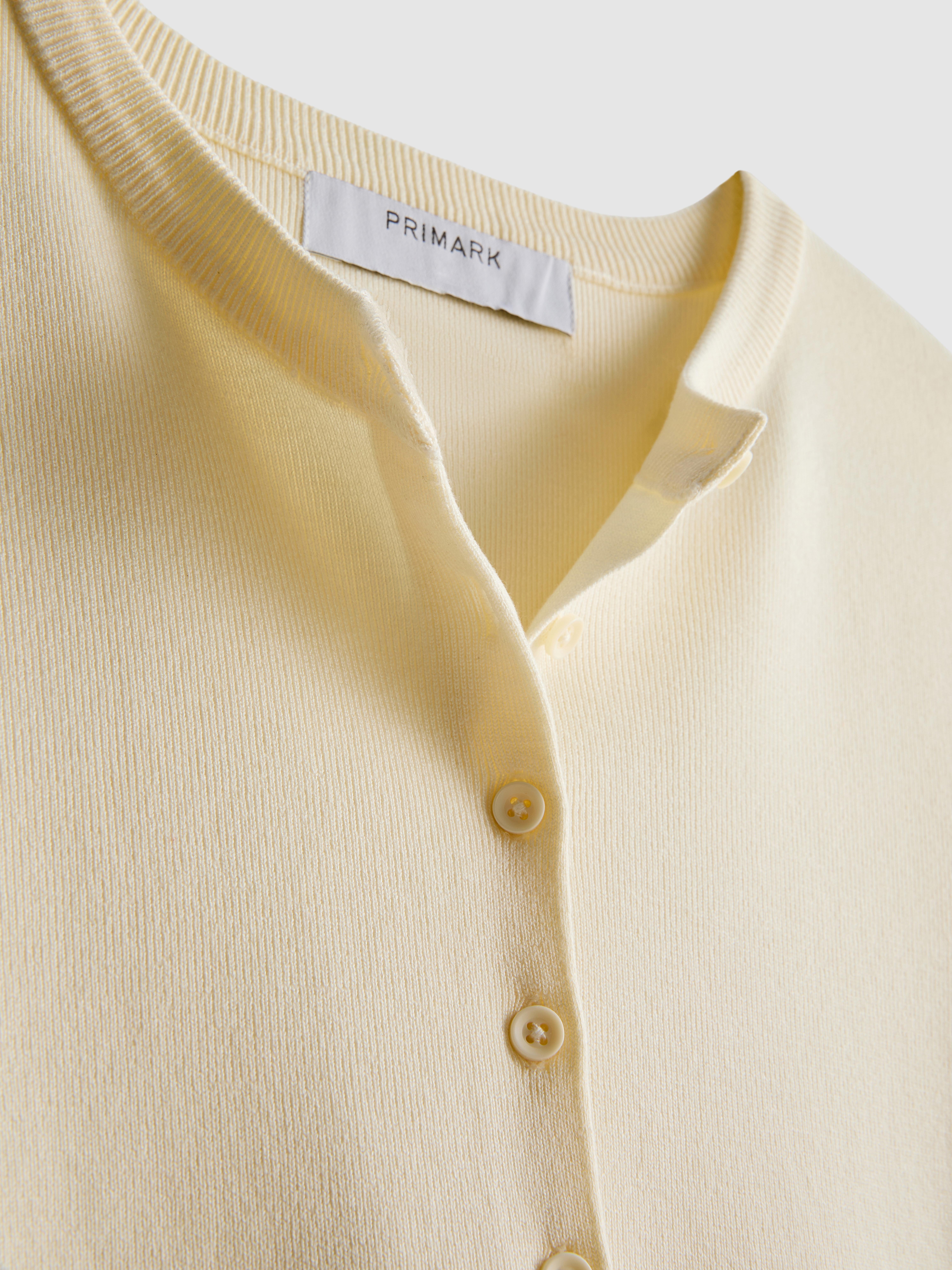 Women's Ivory Short Sleeve Cardigan