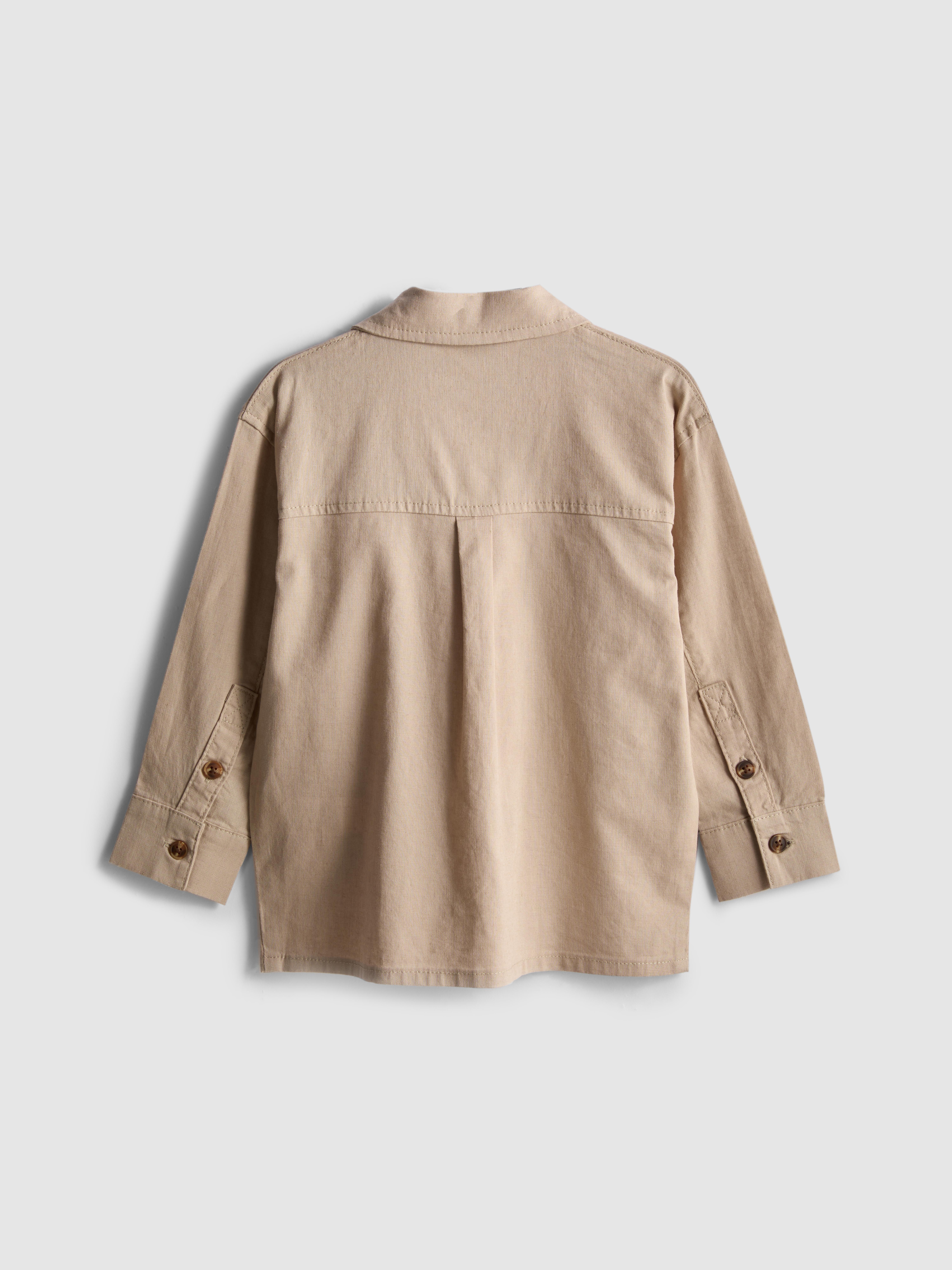 1,5–12 let | Bundokošile z lněné směsi The Edit